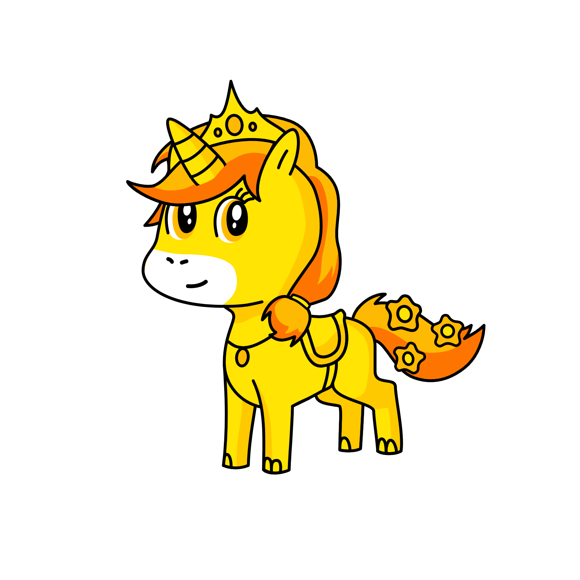 Mrs. Hammond, the unicorn