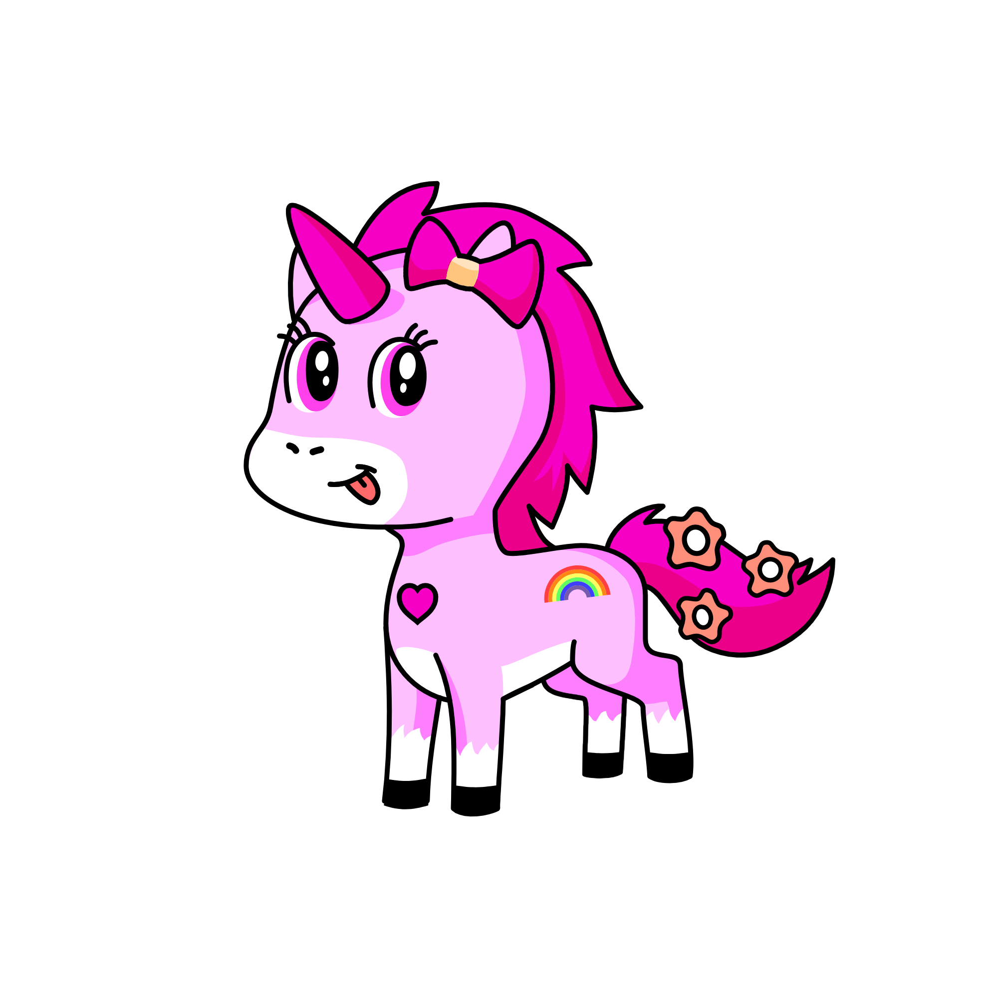 pinkie pie, the unicorn