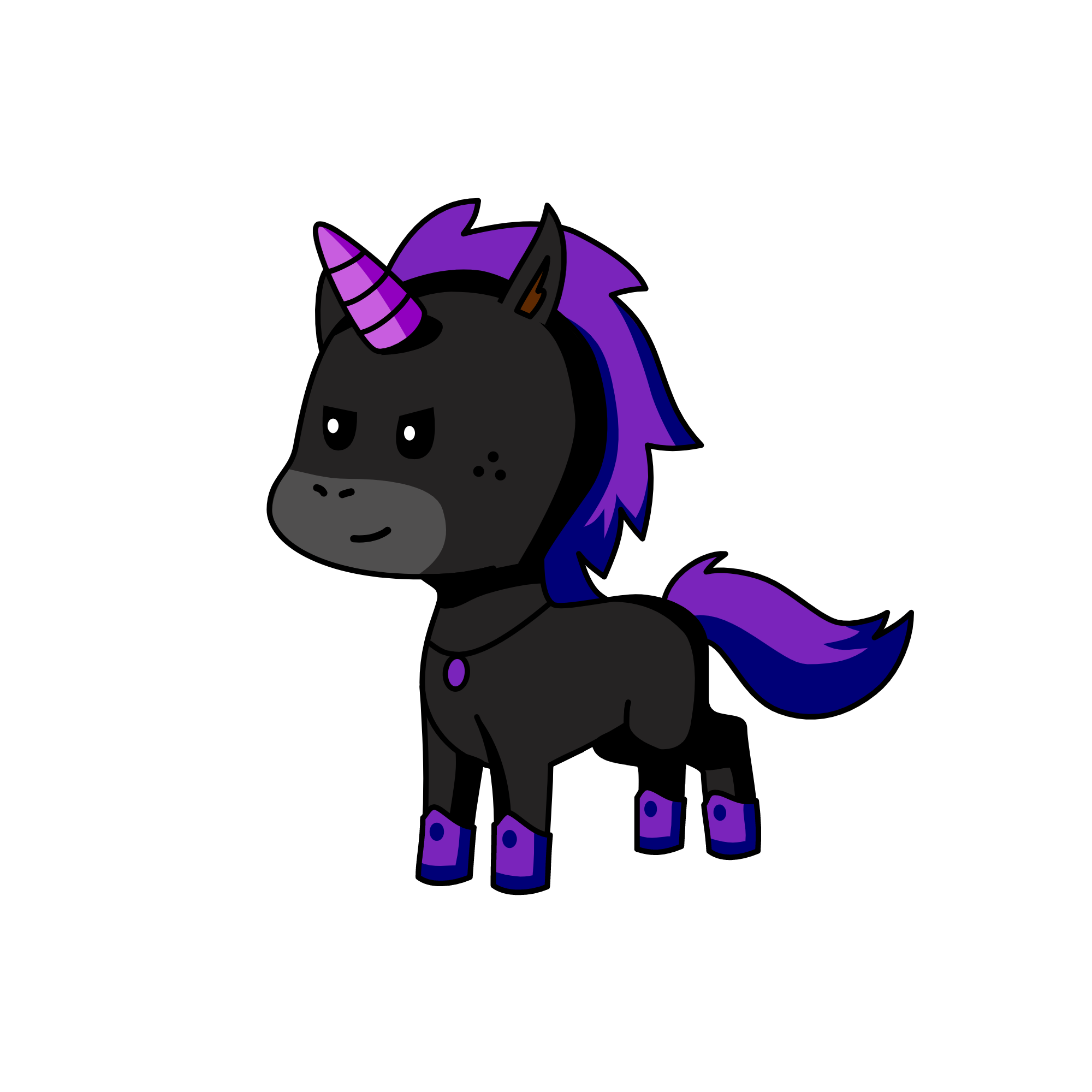 maleficent, the unicorn
