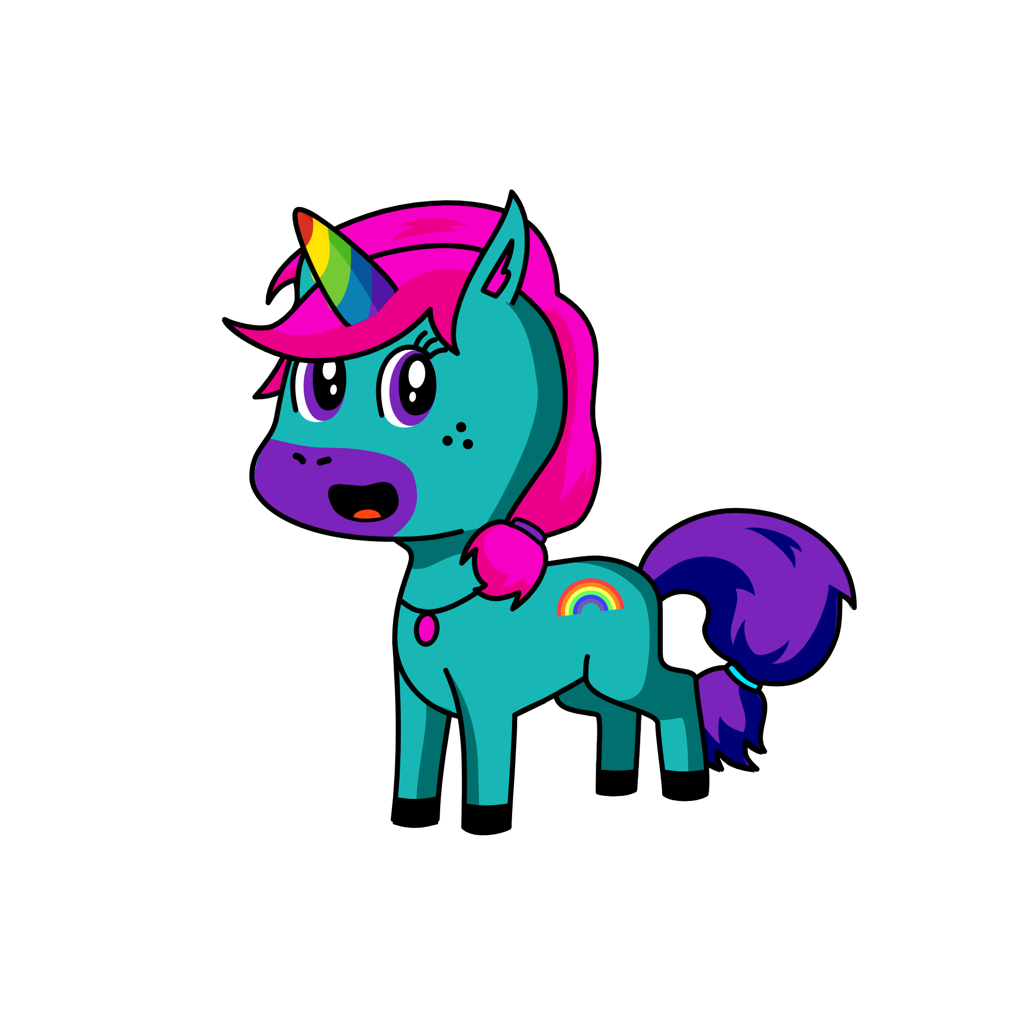 Una, the unicorn