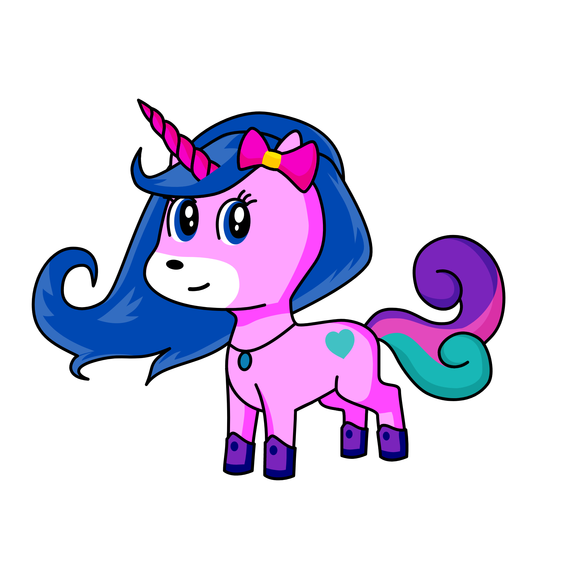 Beauty, the unicorn