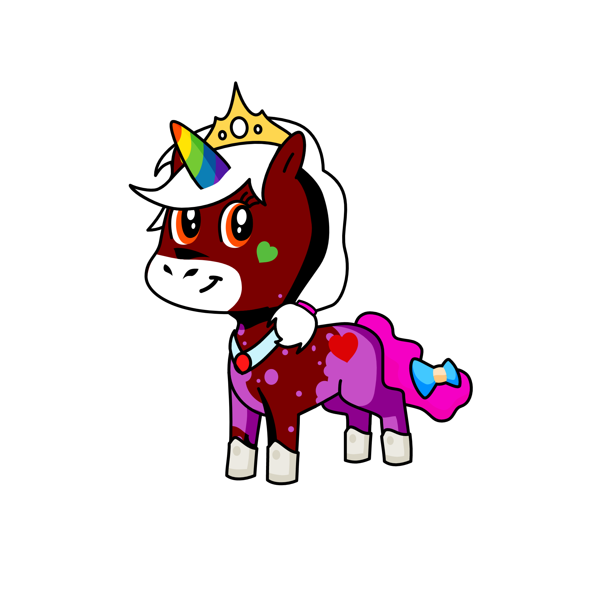 pelusita, the unicorn