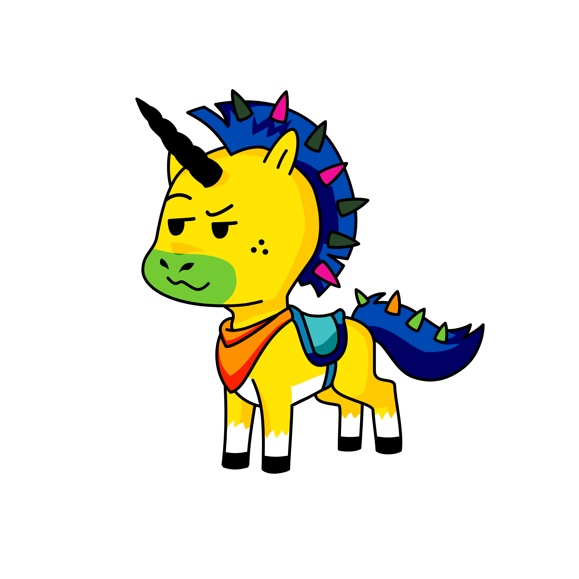 super pinche, the unicorn