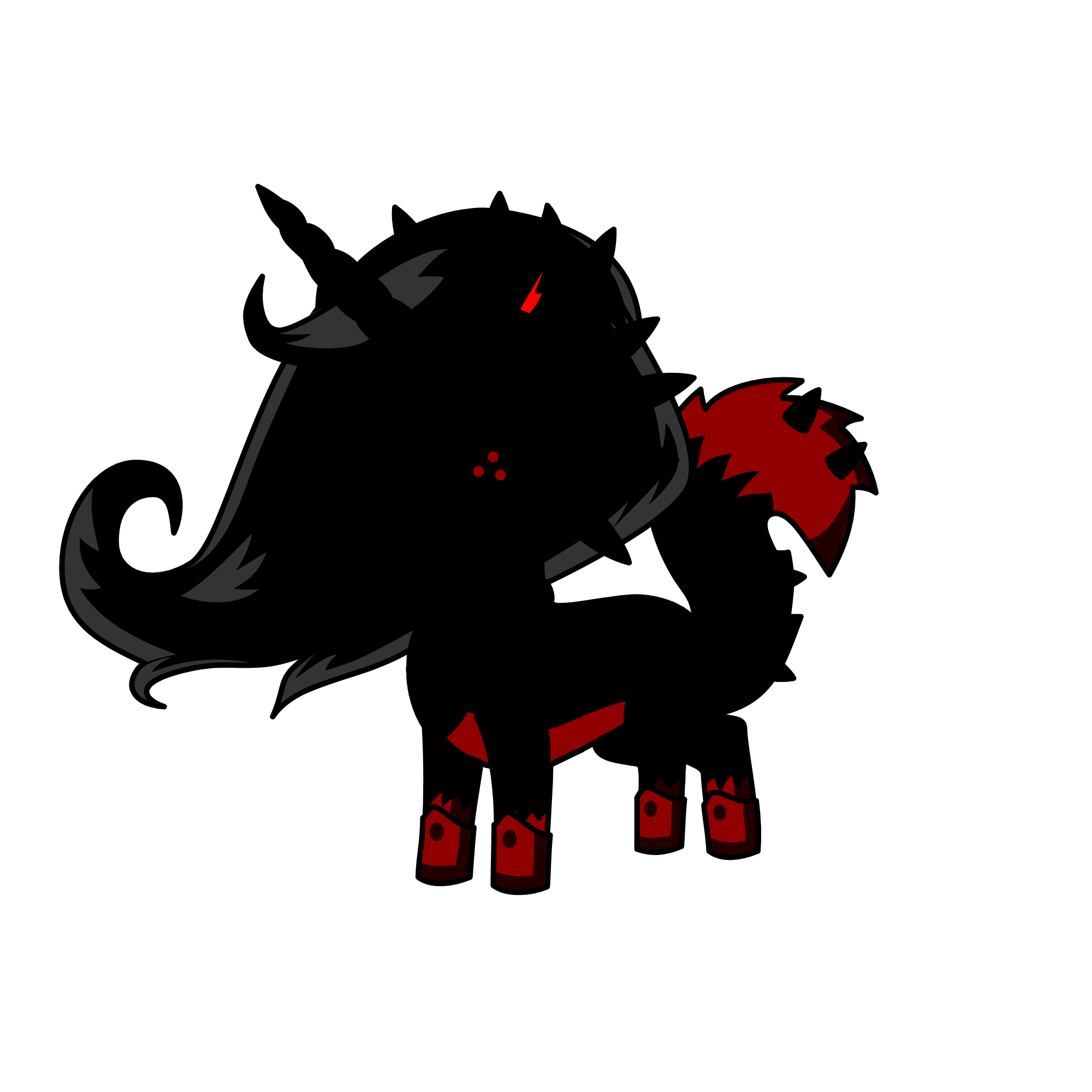 Death, the unicorn