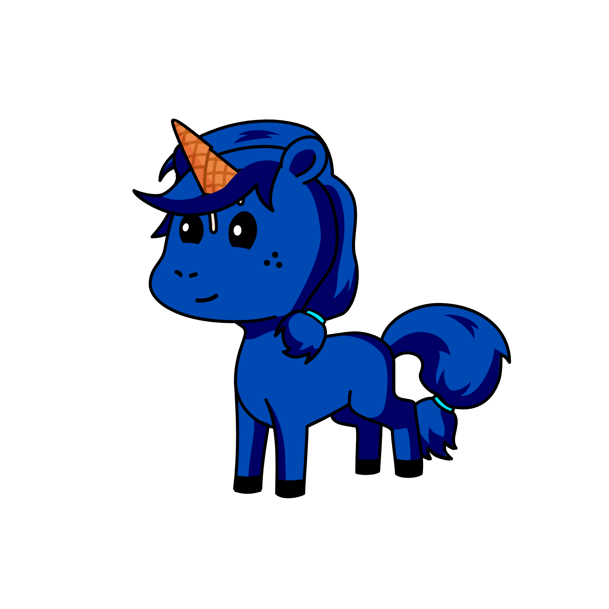 helado de arandanos, the unicorn