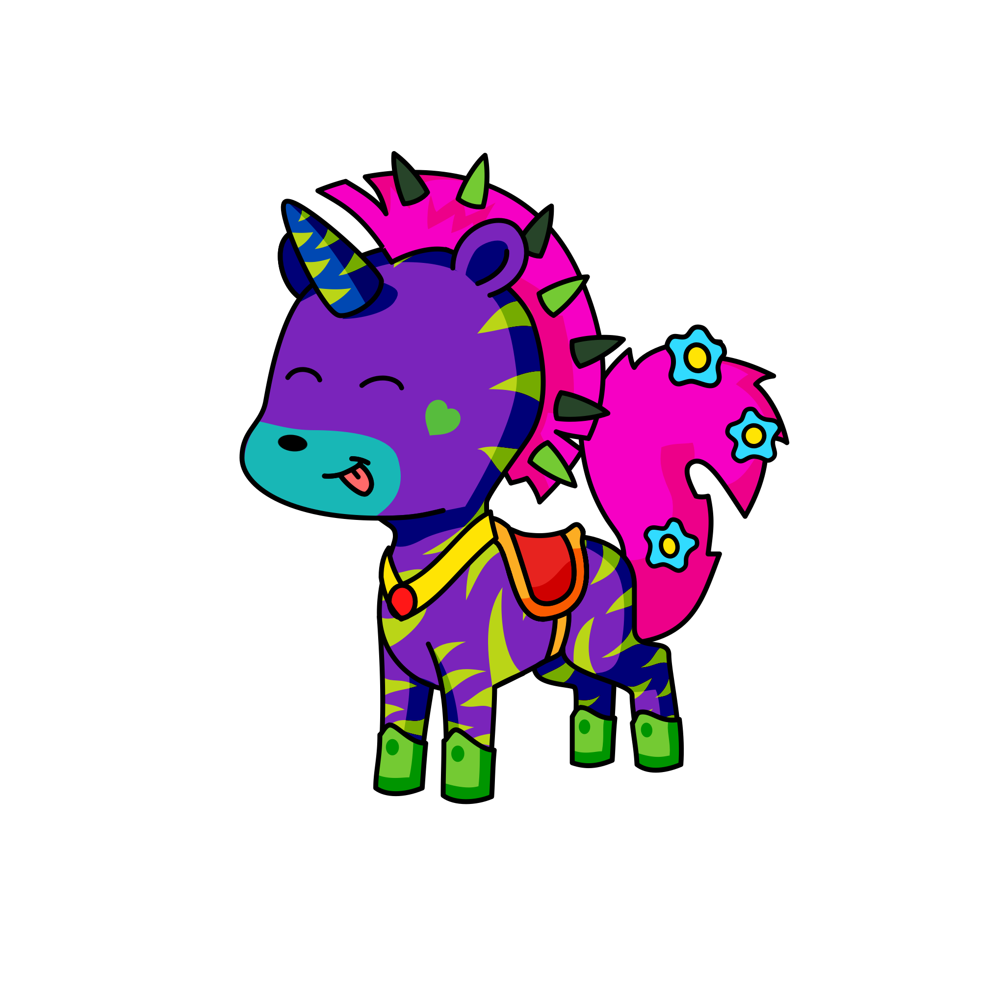 Silly unicorn, the unicorn