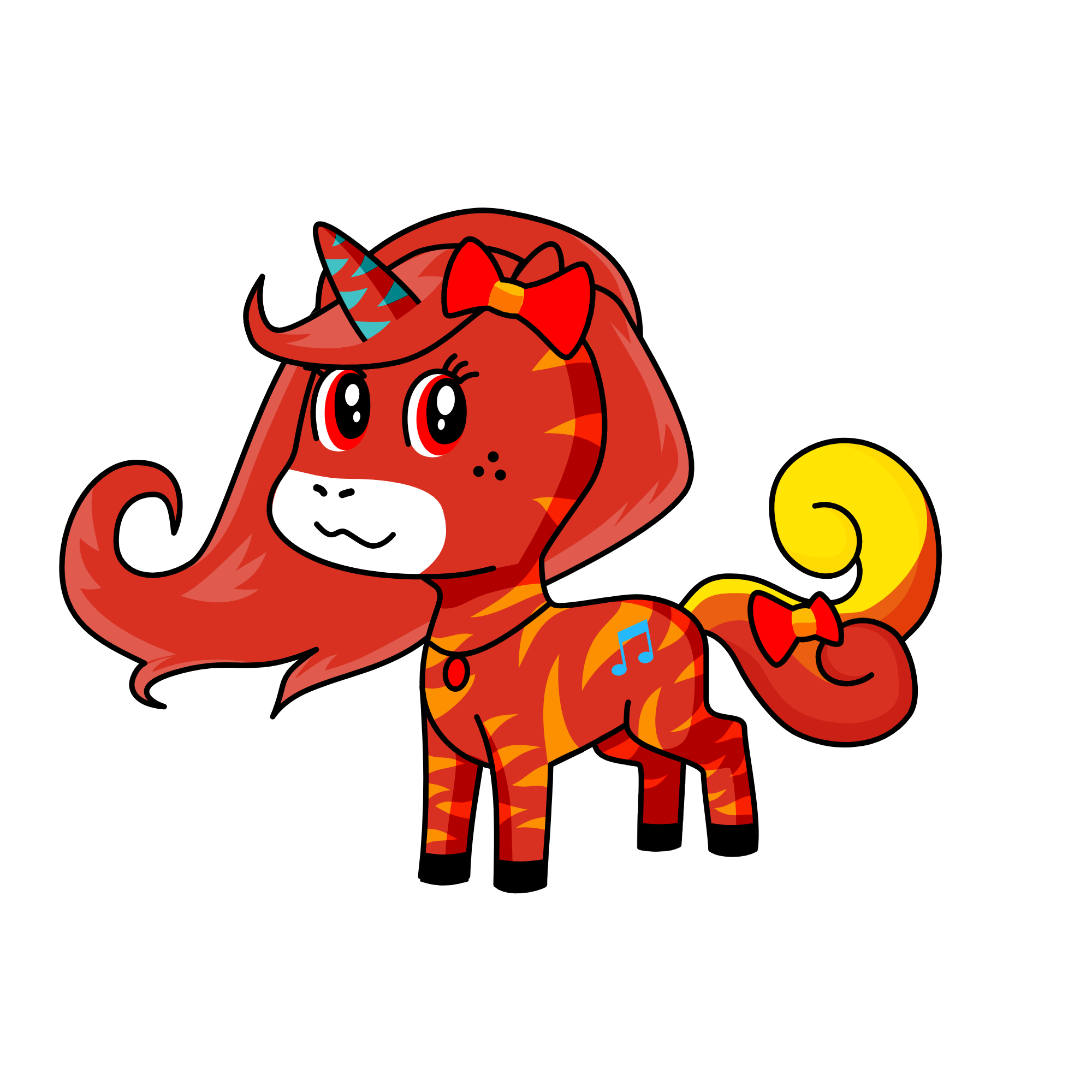 ember, the unicorn