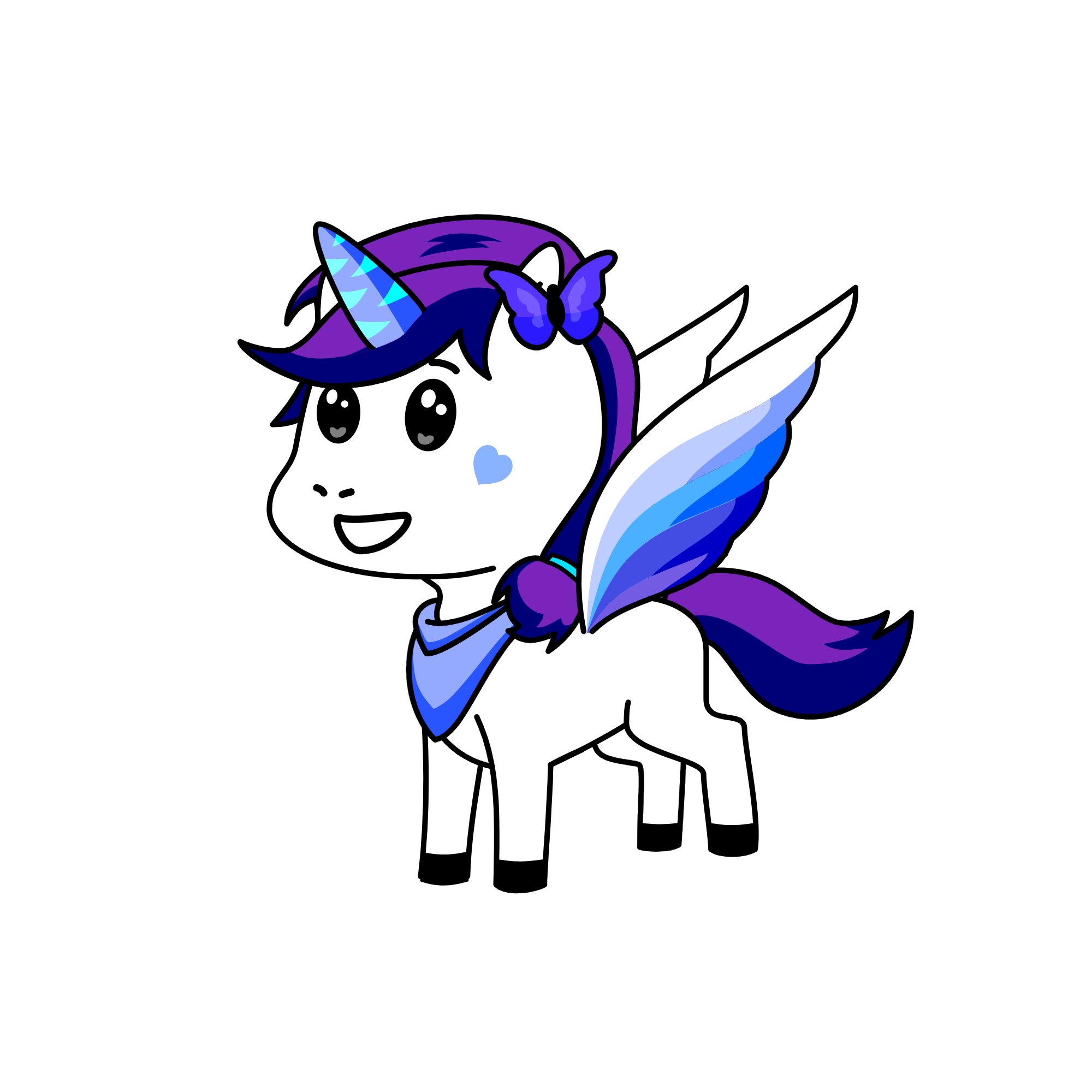 Sandra , the unicorn