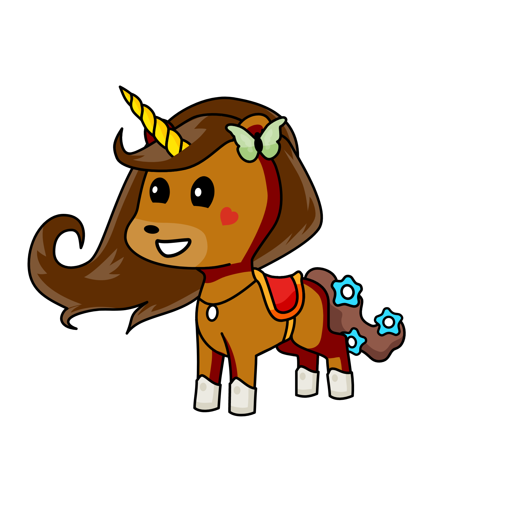 Ashley, the unicorn
