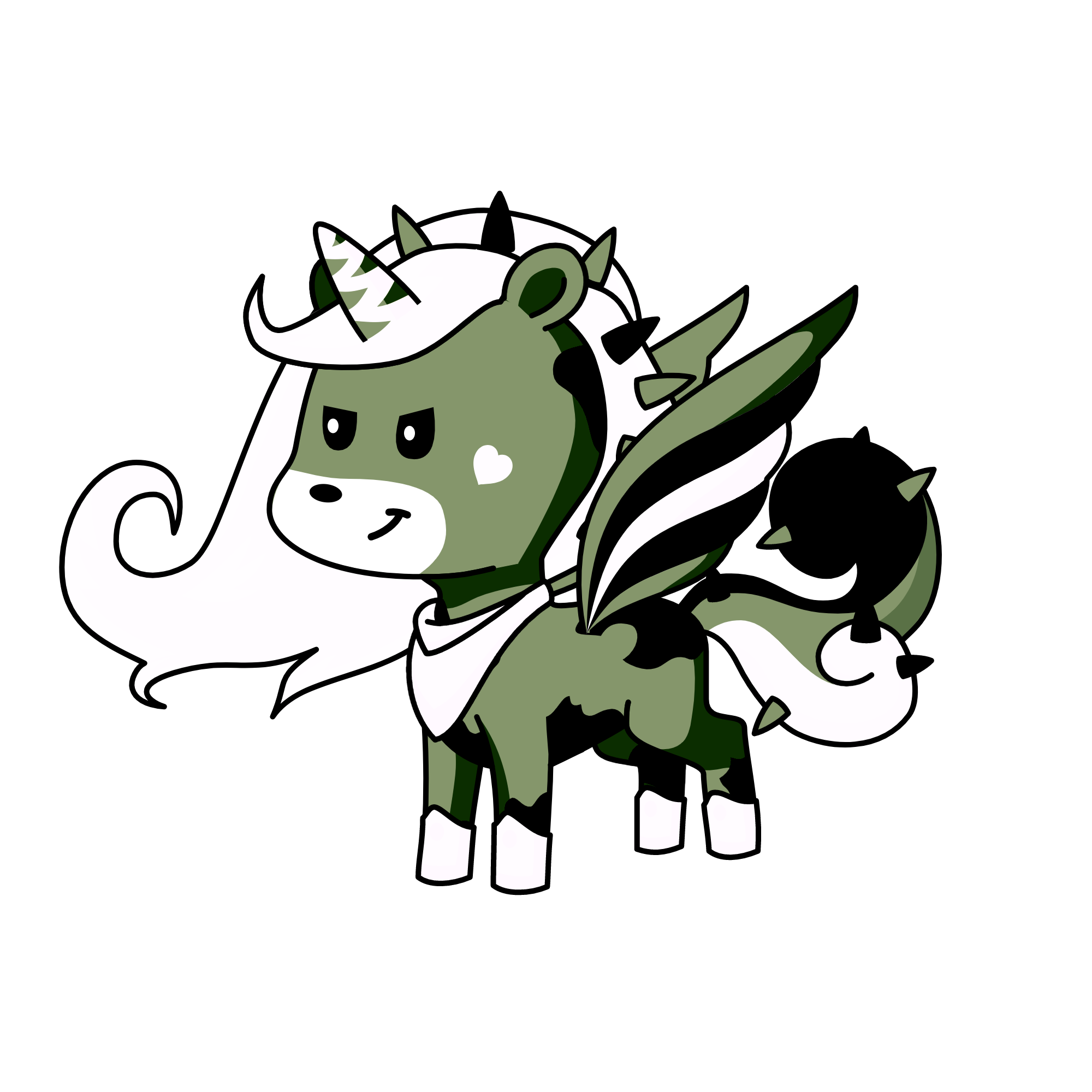triple, the unicorn