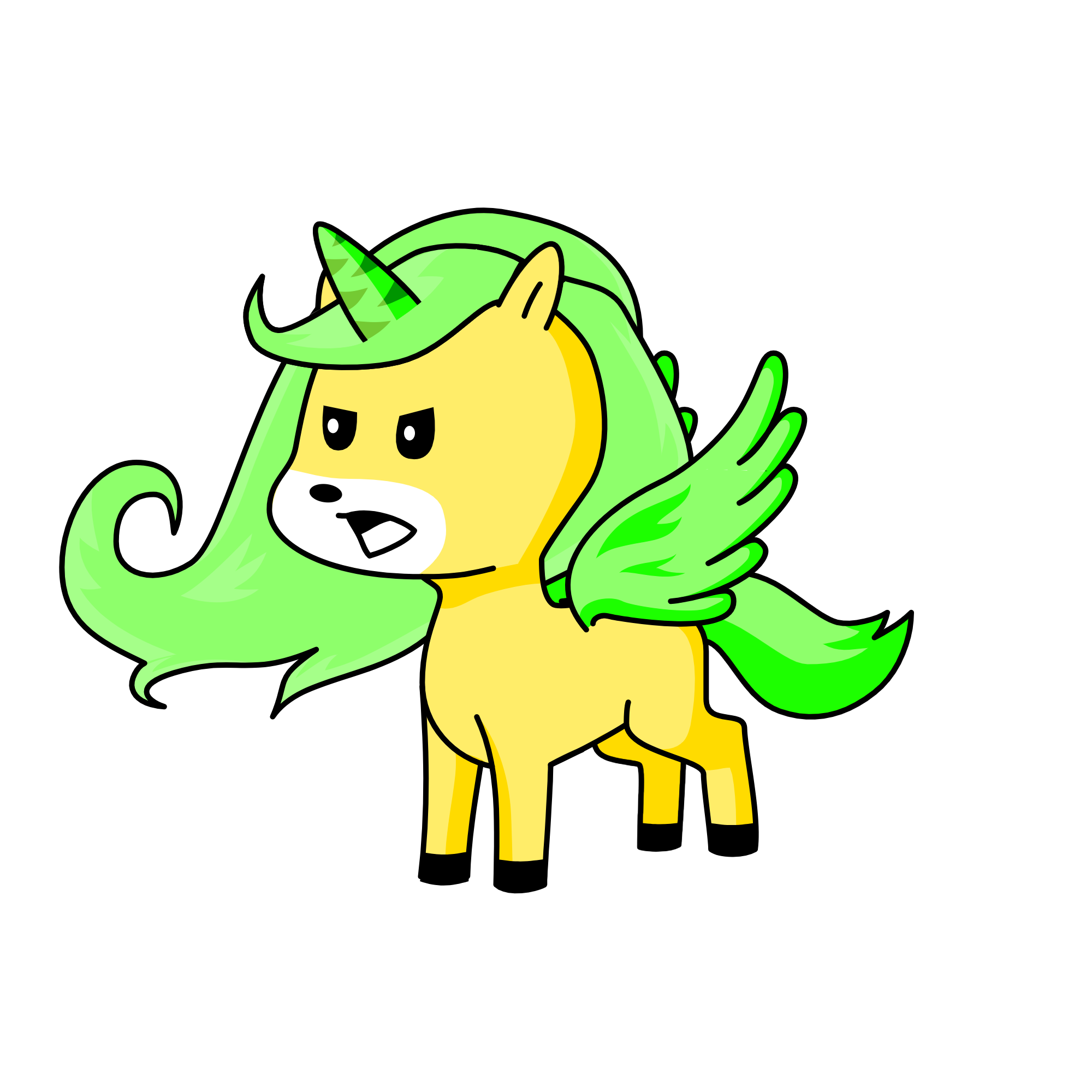 >xlkxldx, the unicorn