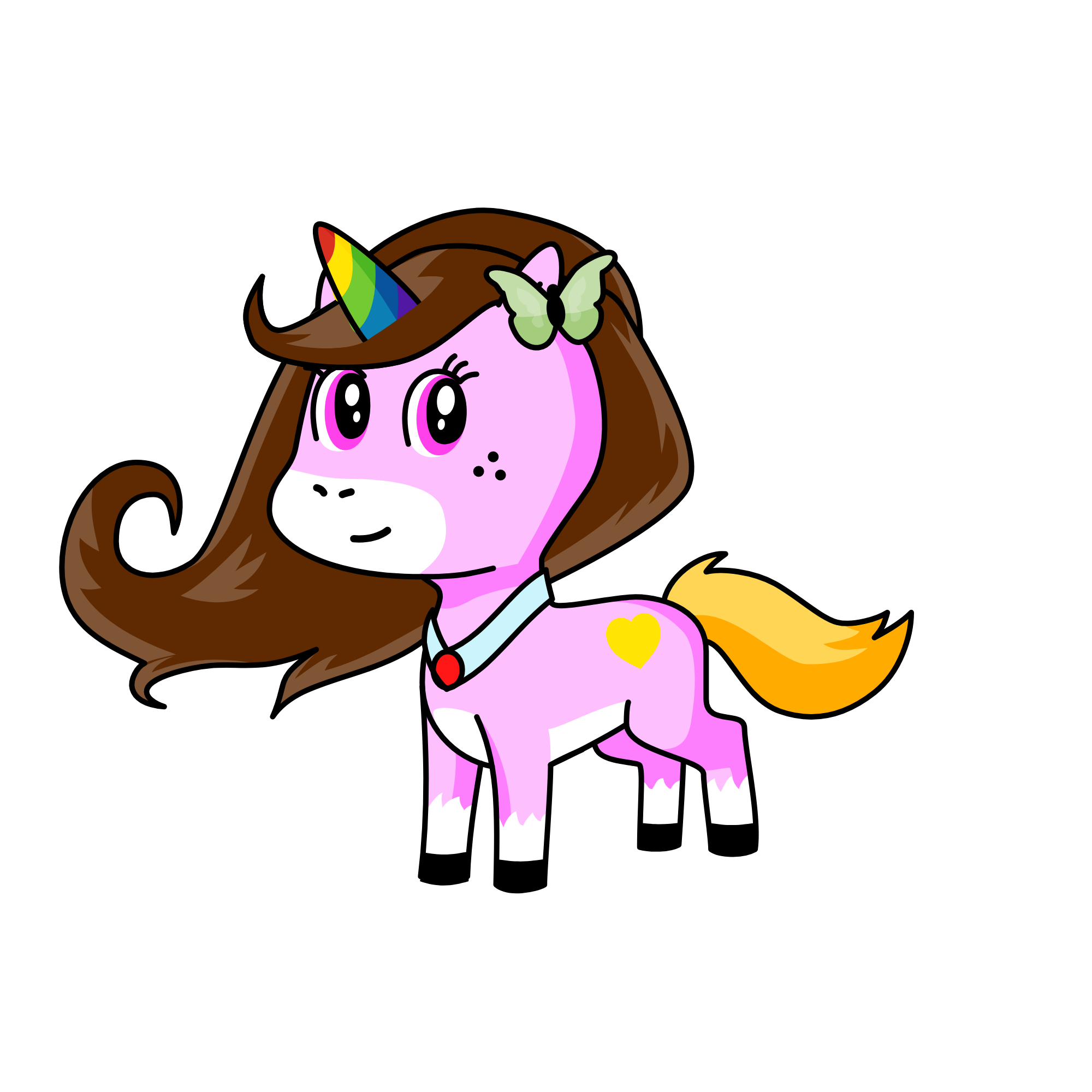 Beauty, the unicorn