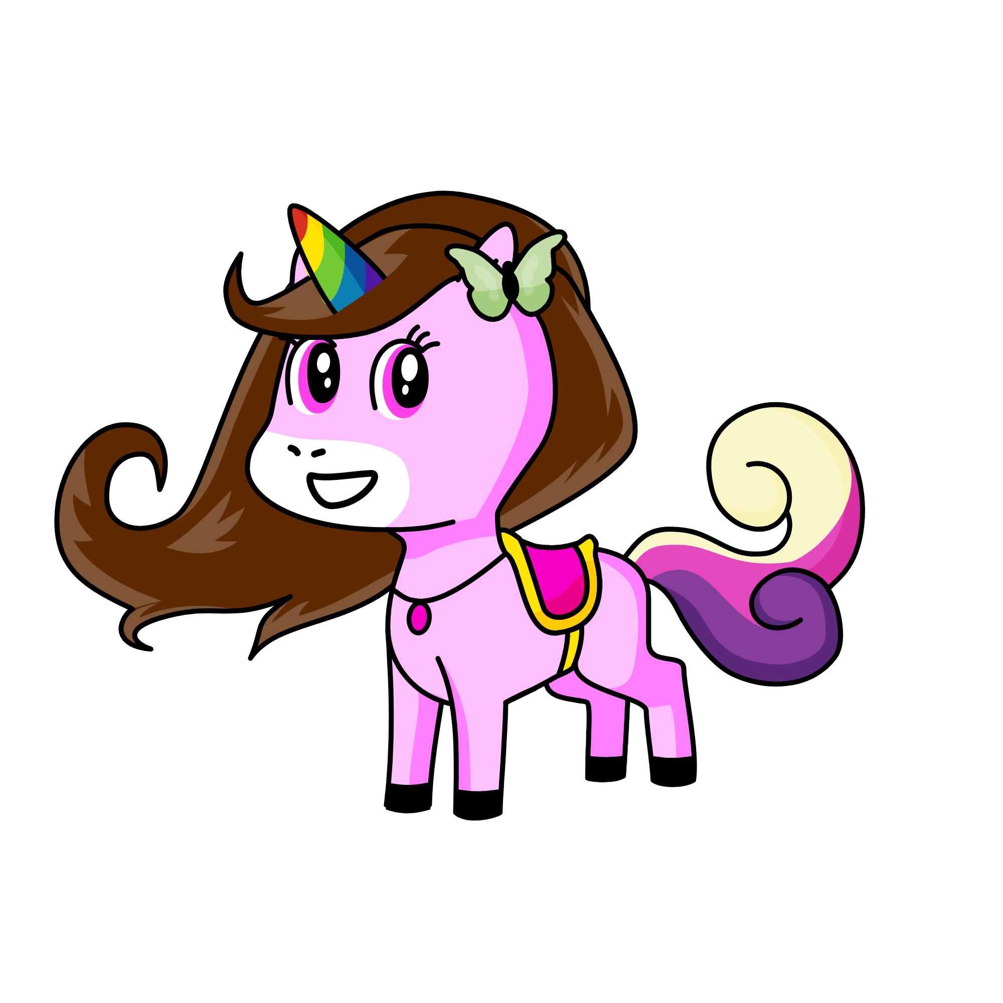 紫紫, the unicorn