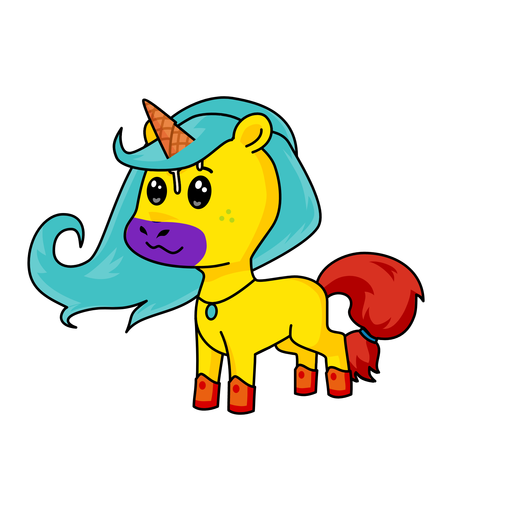 dfghjkljuhy, the unicorn