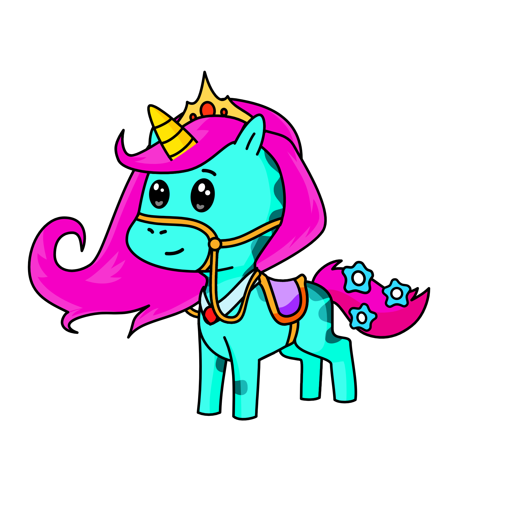 Amelia, the unicorn