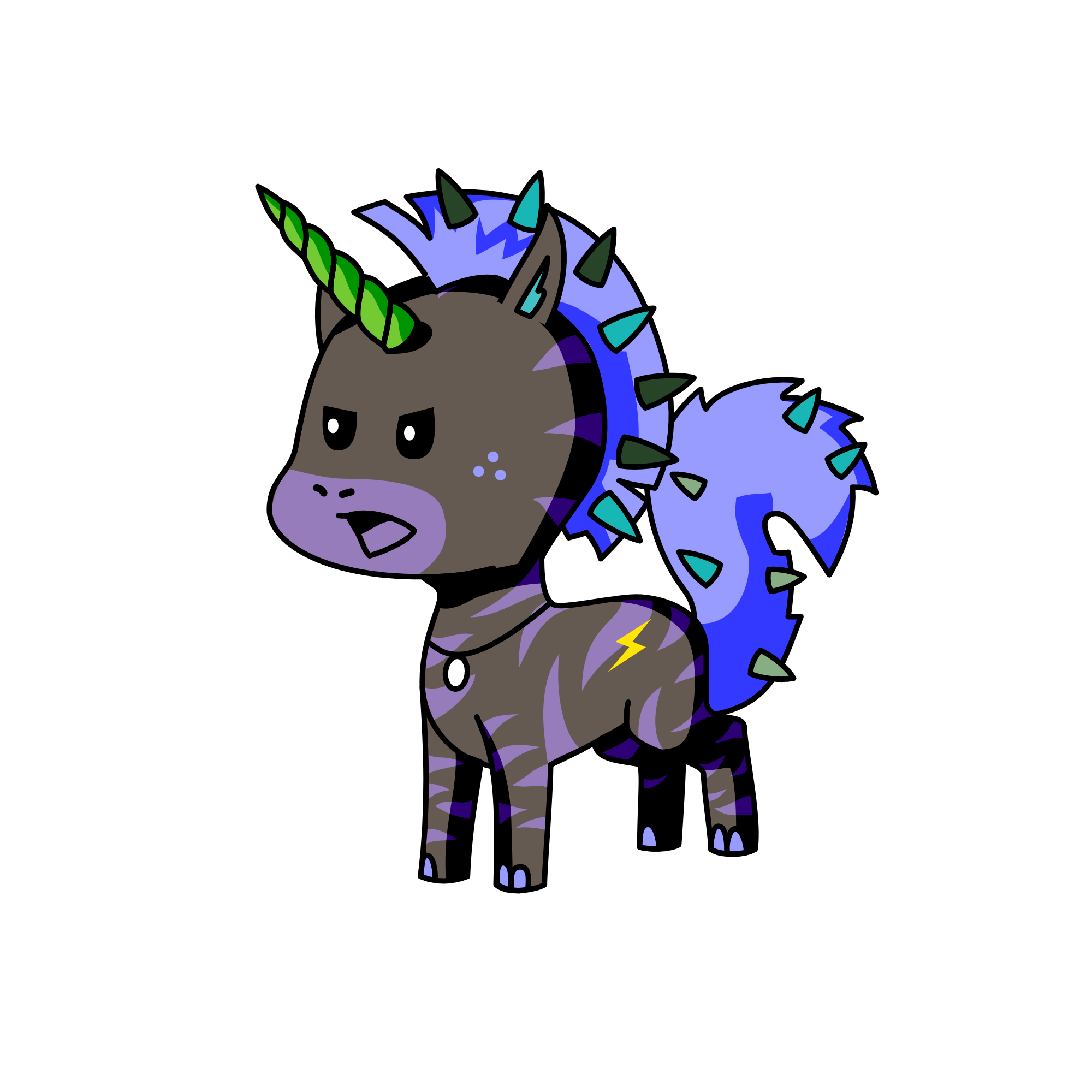 Dark-Night12, the unicorn