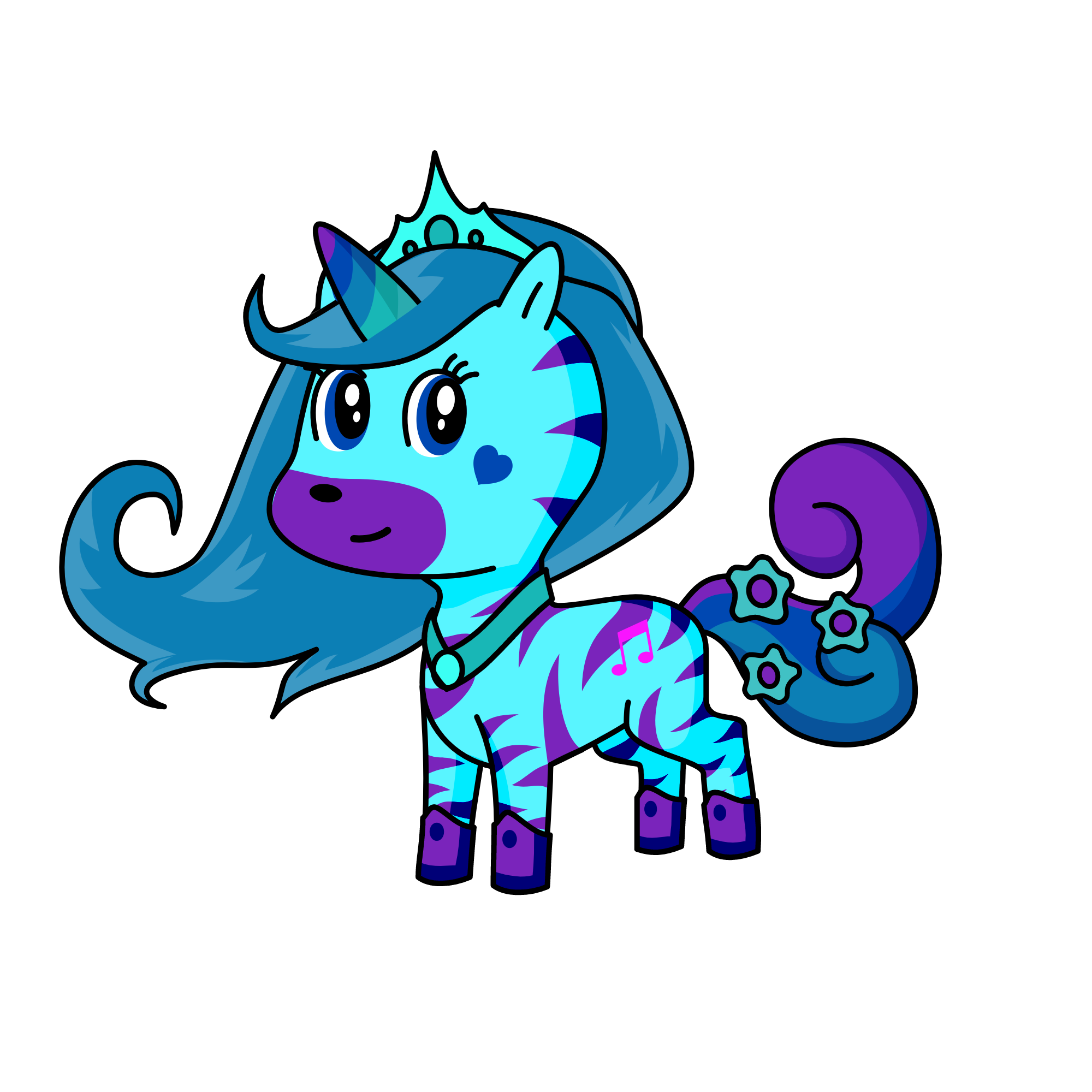 funneh cake, the unicorn
