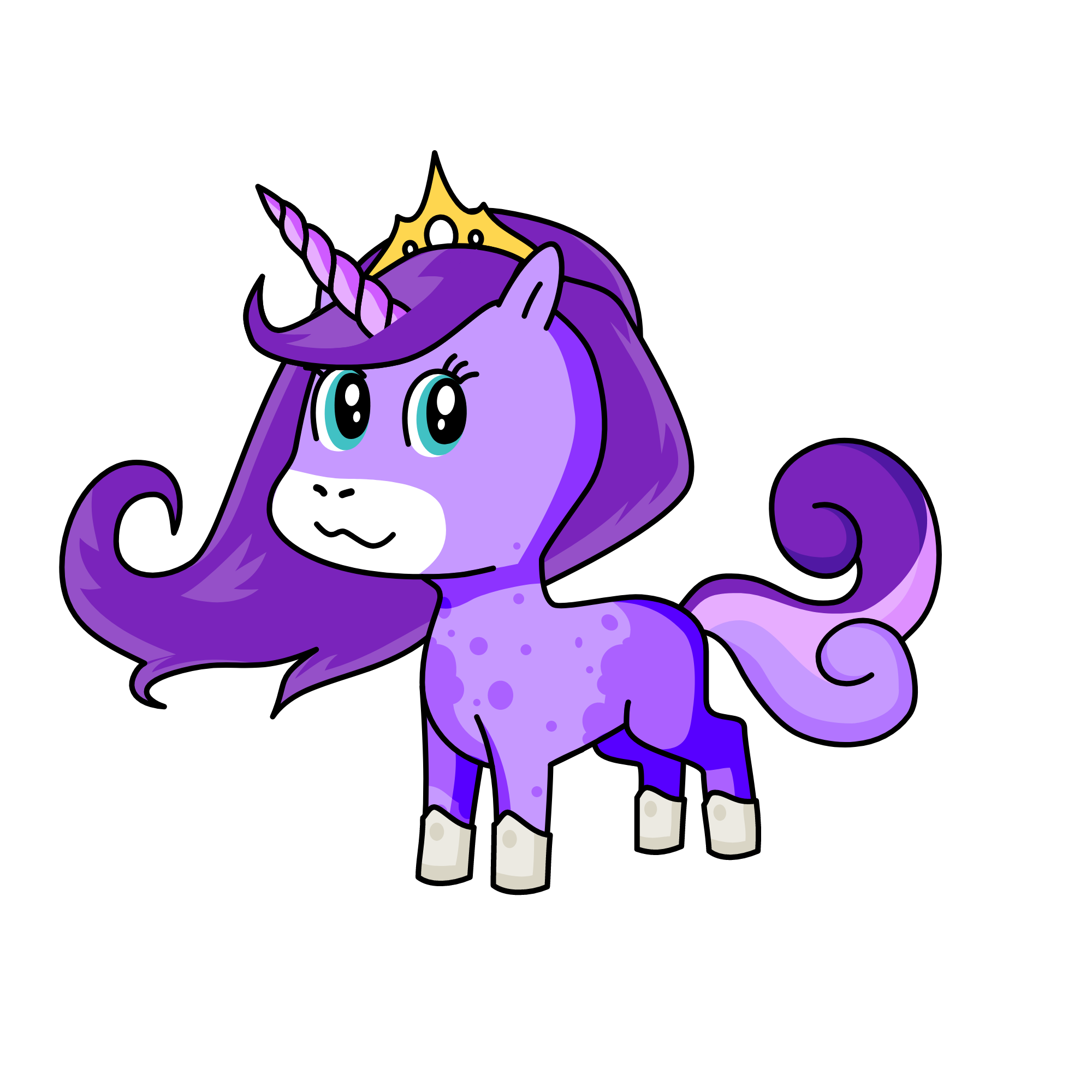 Val, the unicorn