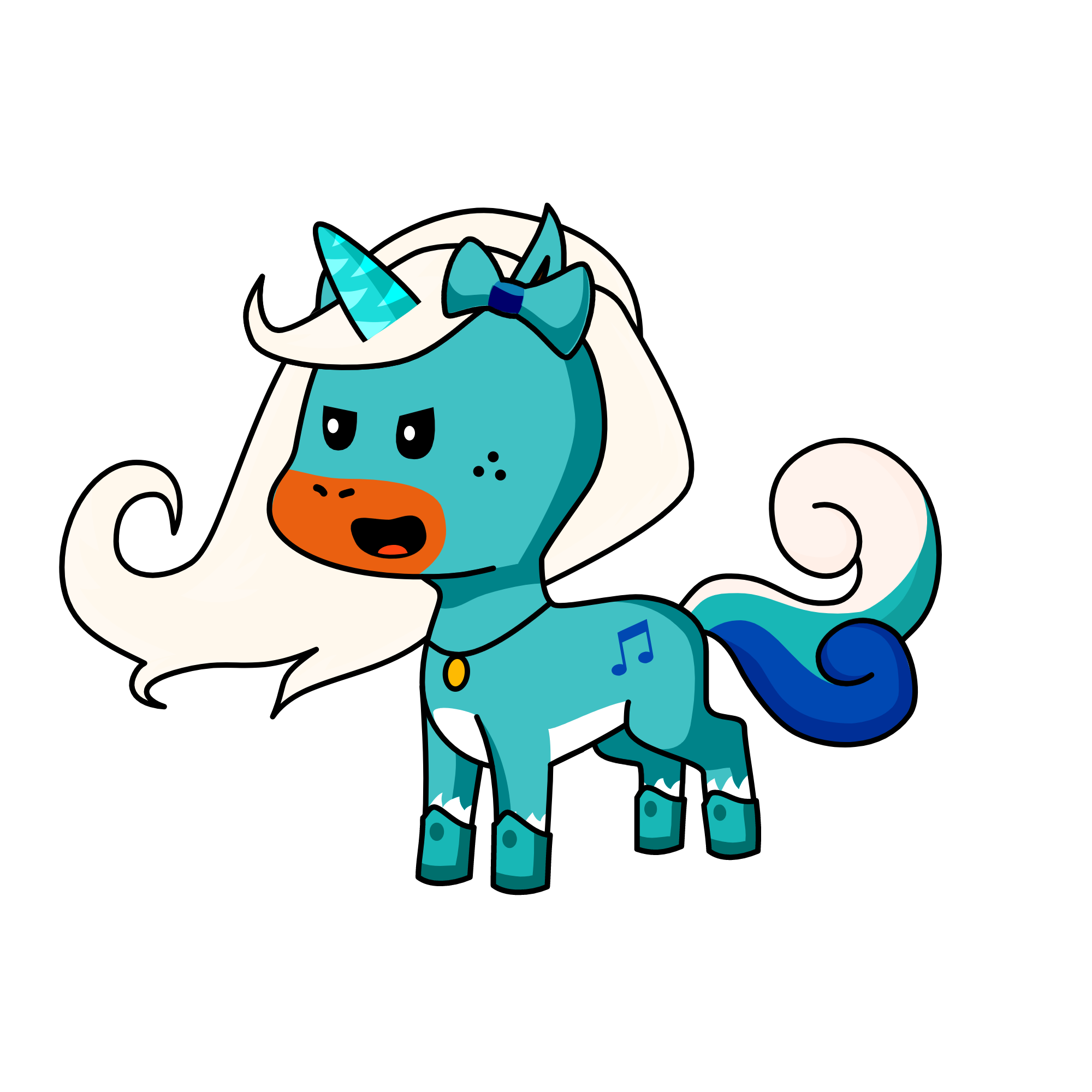 frila, the unicorn