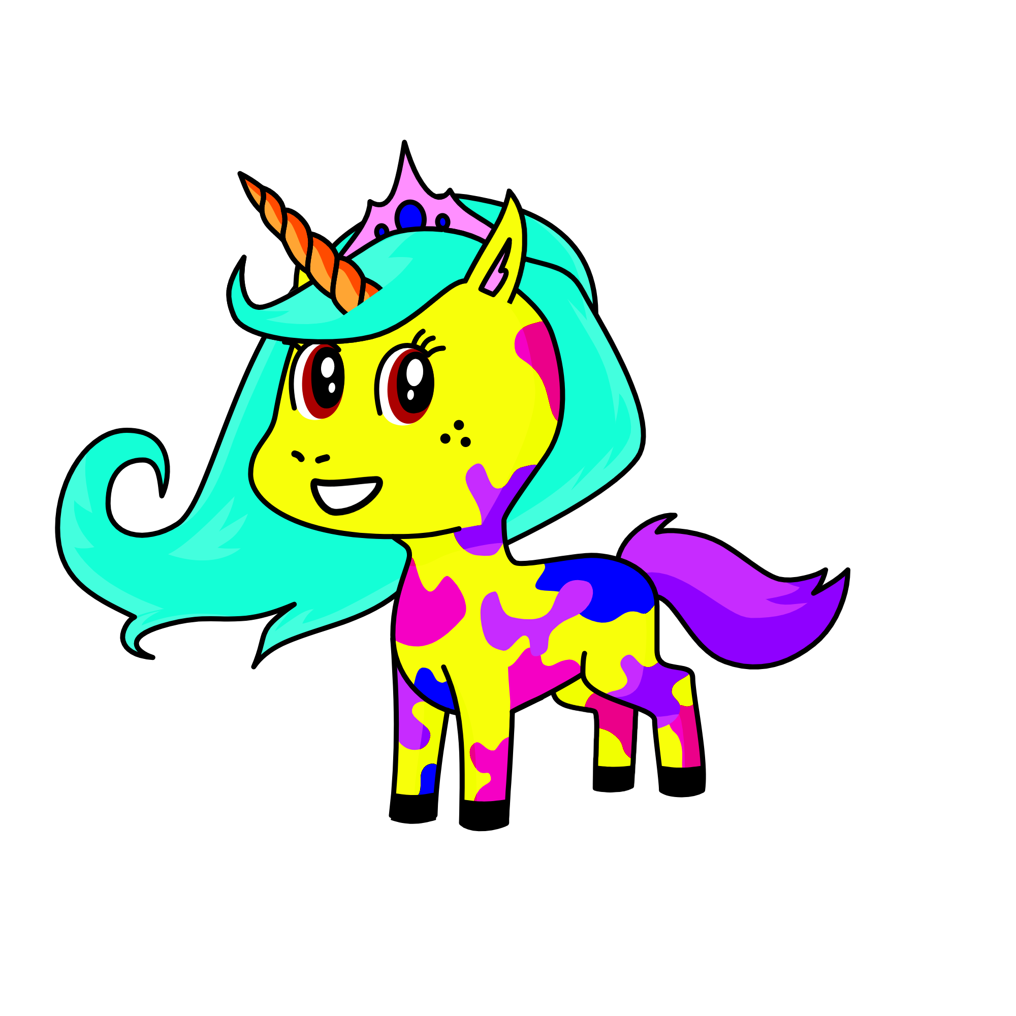 bella, the unicorn