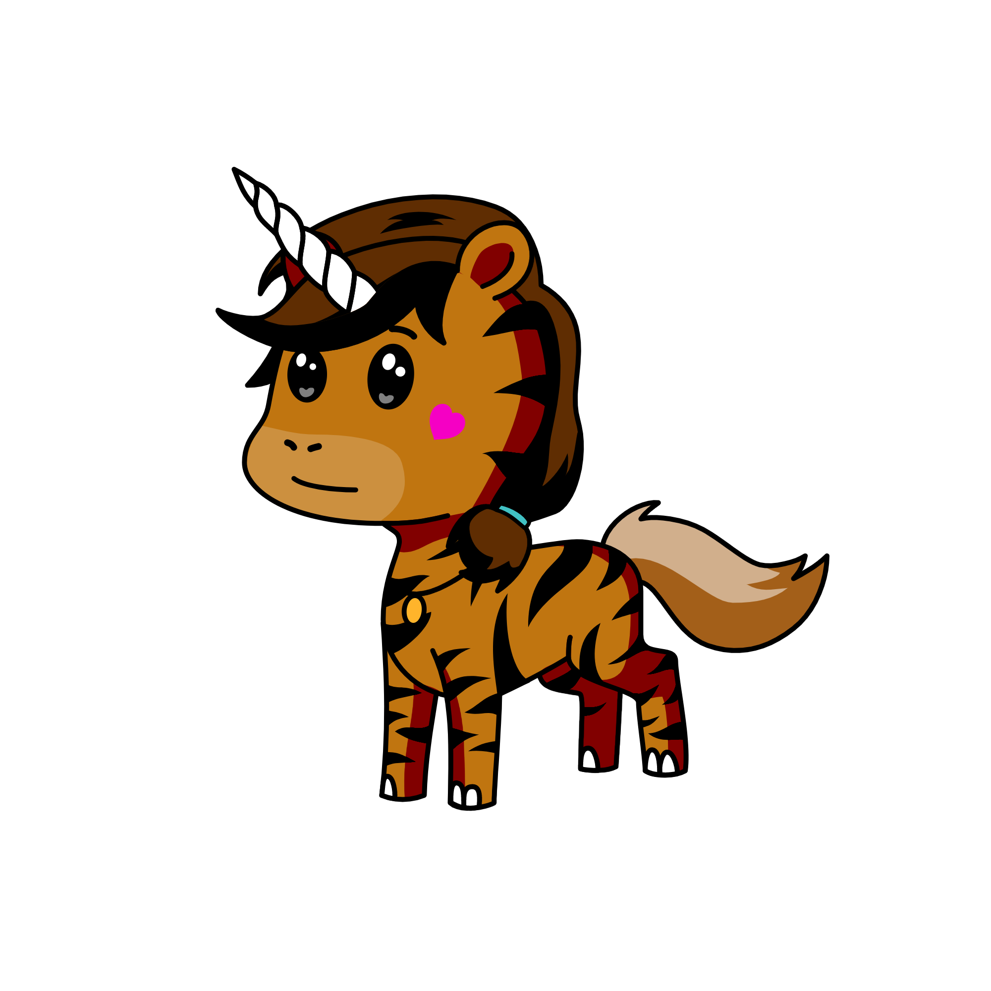 Tabby, the unicorn