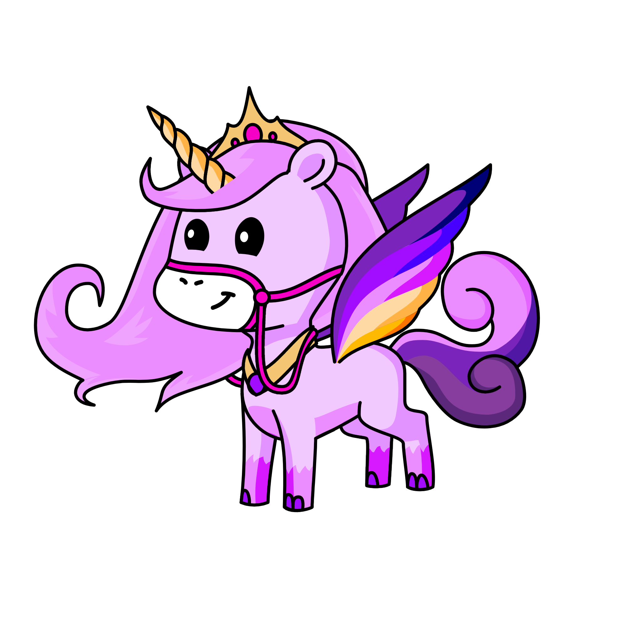 Fluff Candy, the unicorn