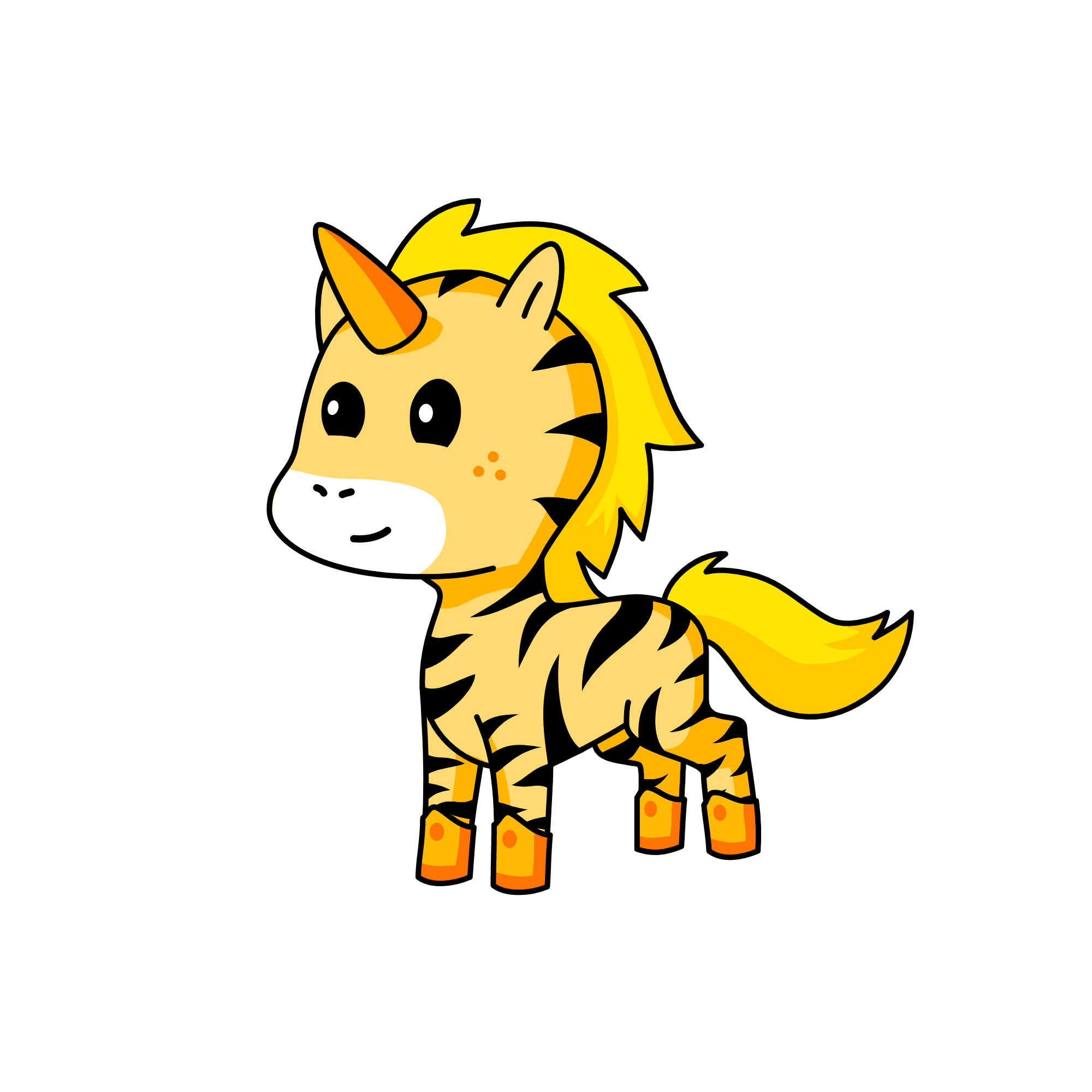 Melon, the unicorn