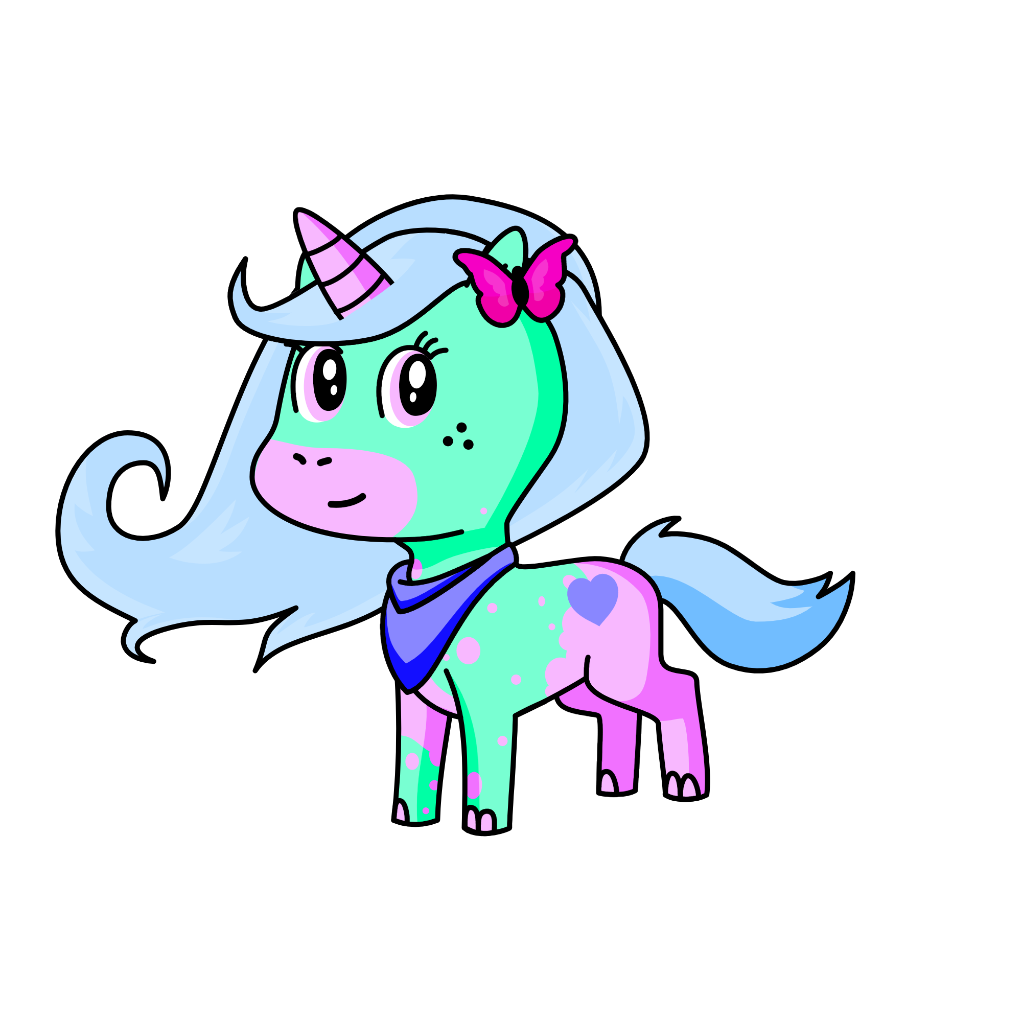 Clara, the unicorn
