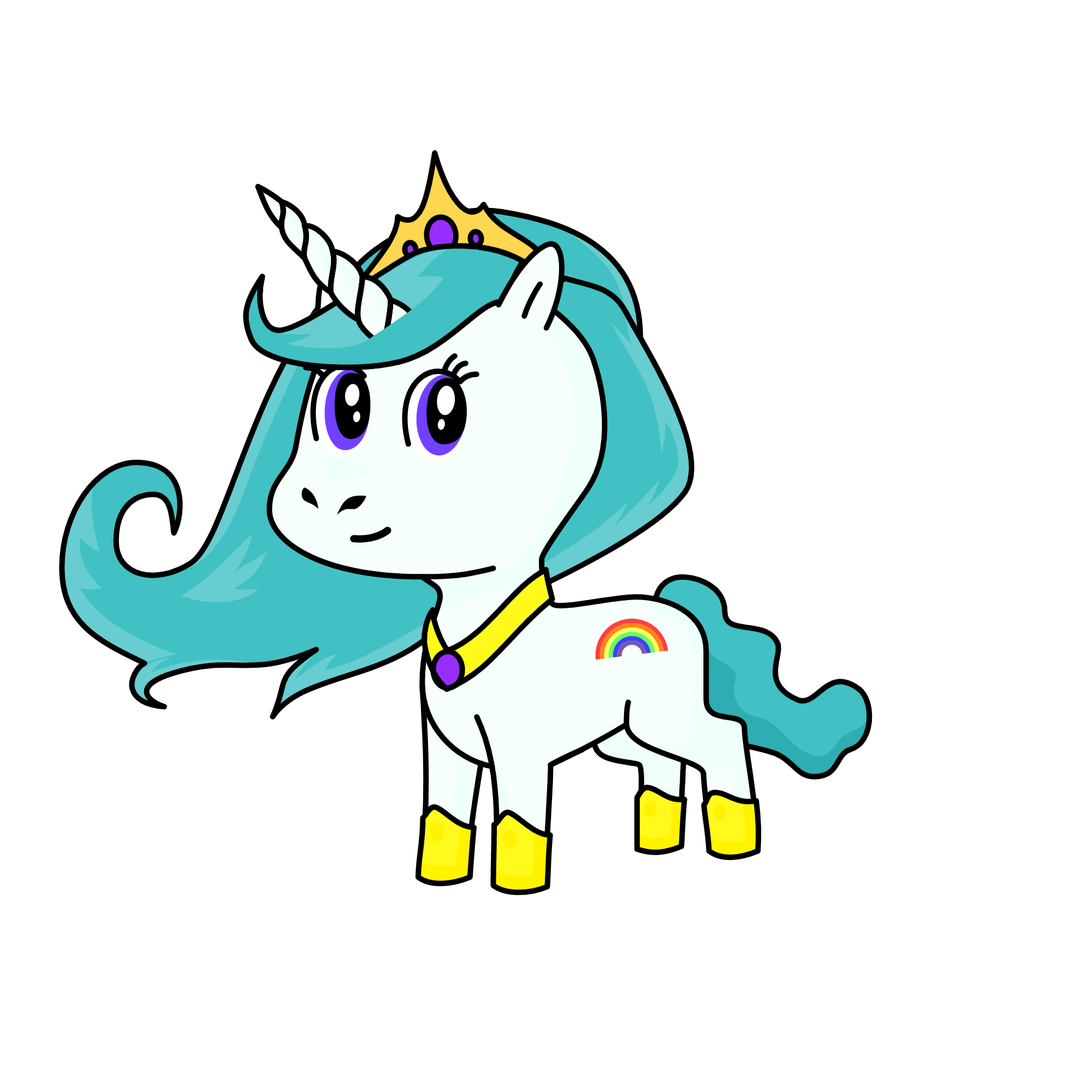 Princess Celestia, the unicorn