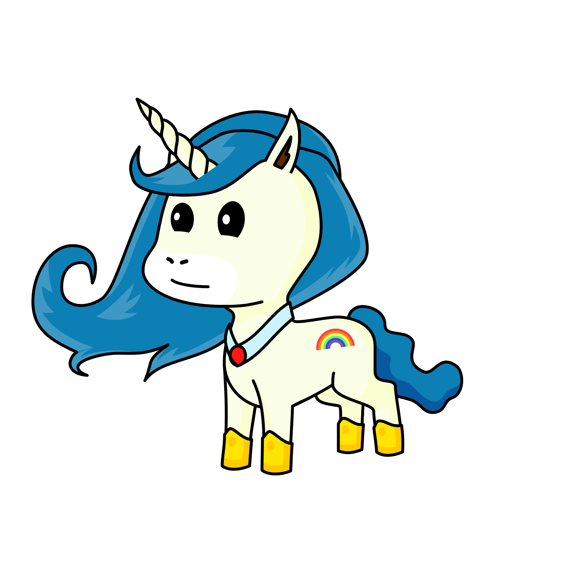 Princess Celestia, the unicorn