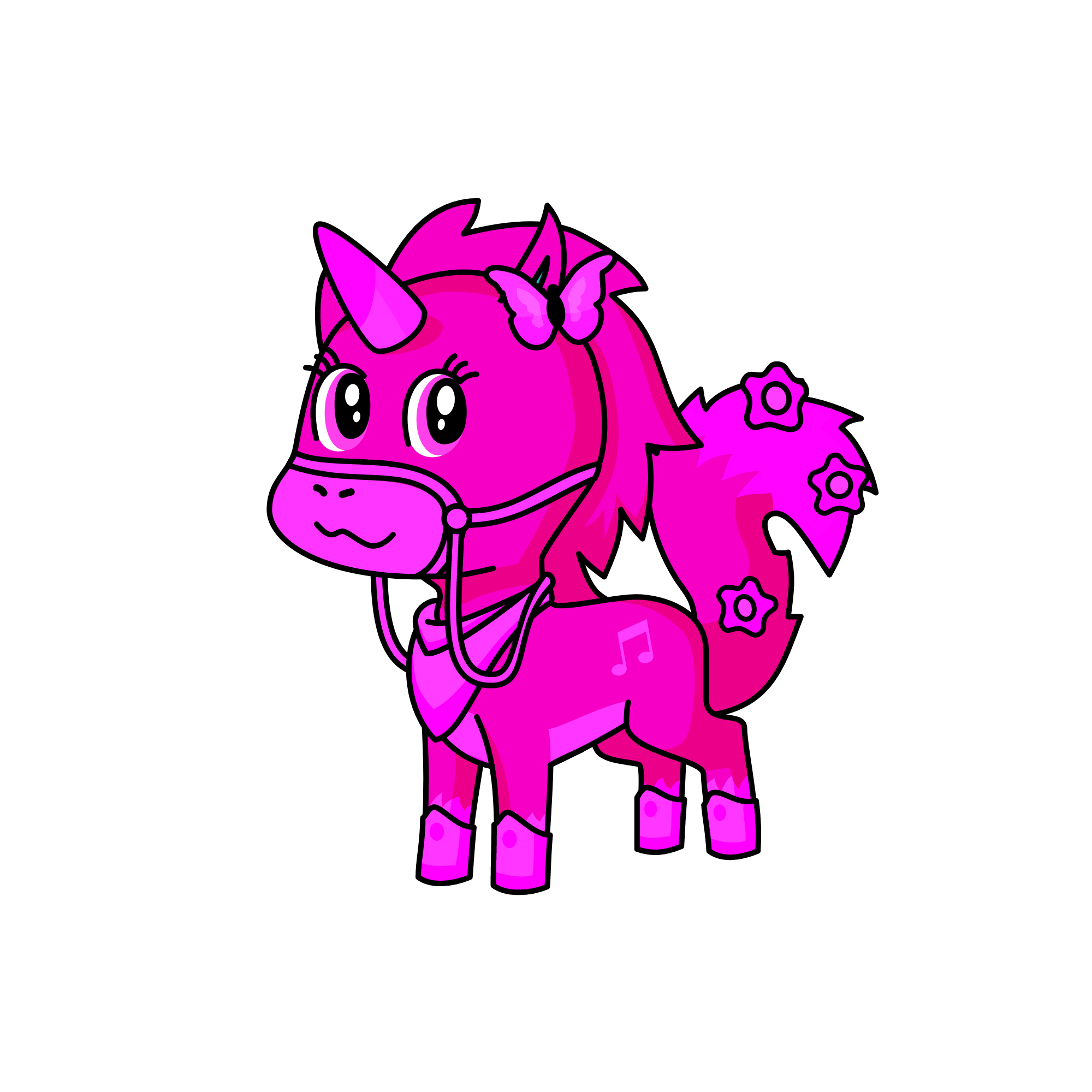 rosa, the unicorn