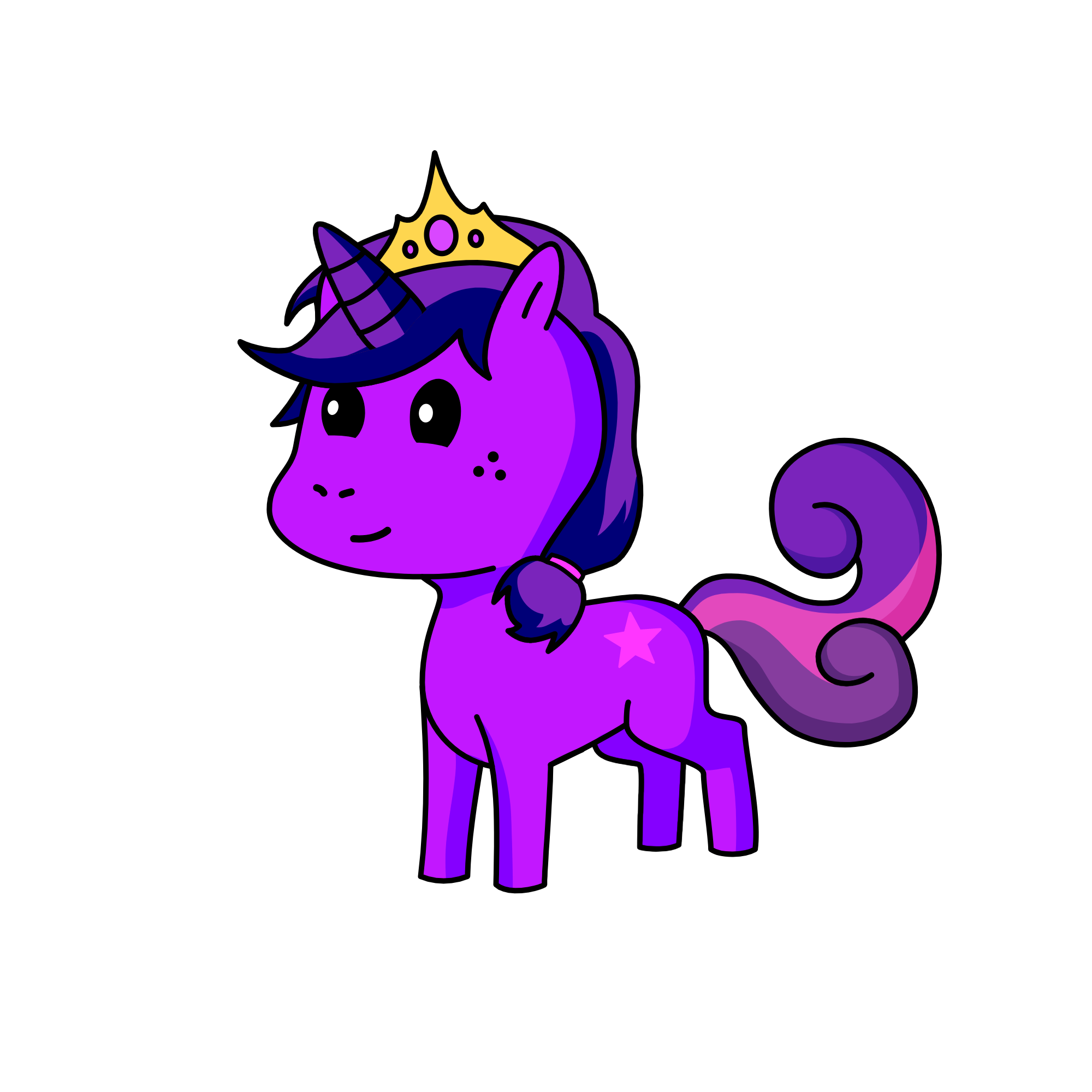 Twilight Sparkle, the unicorn