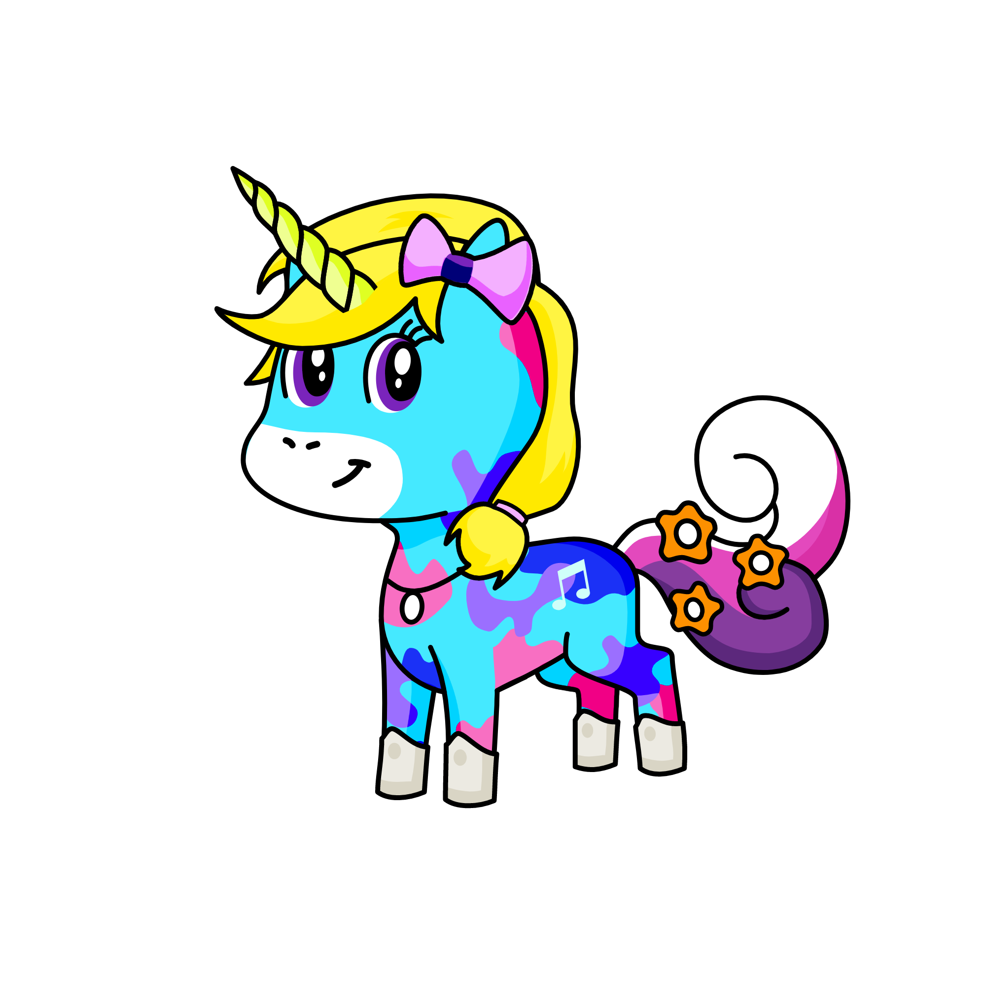 Skye, the unicorn