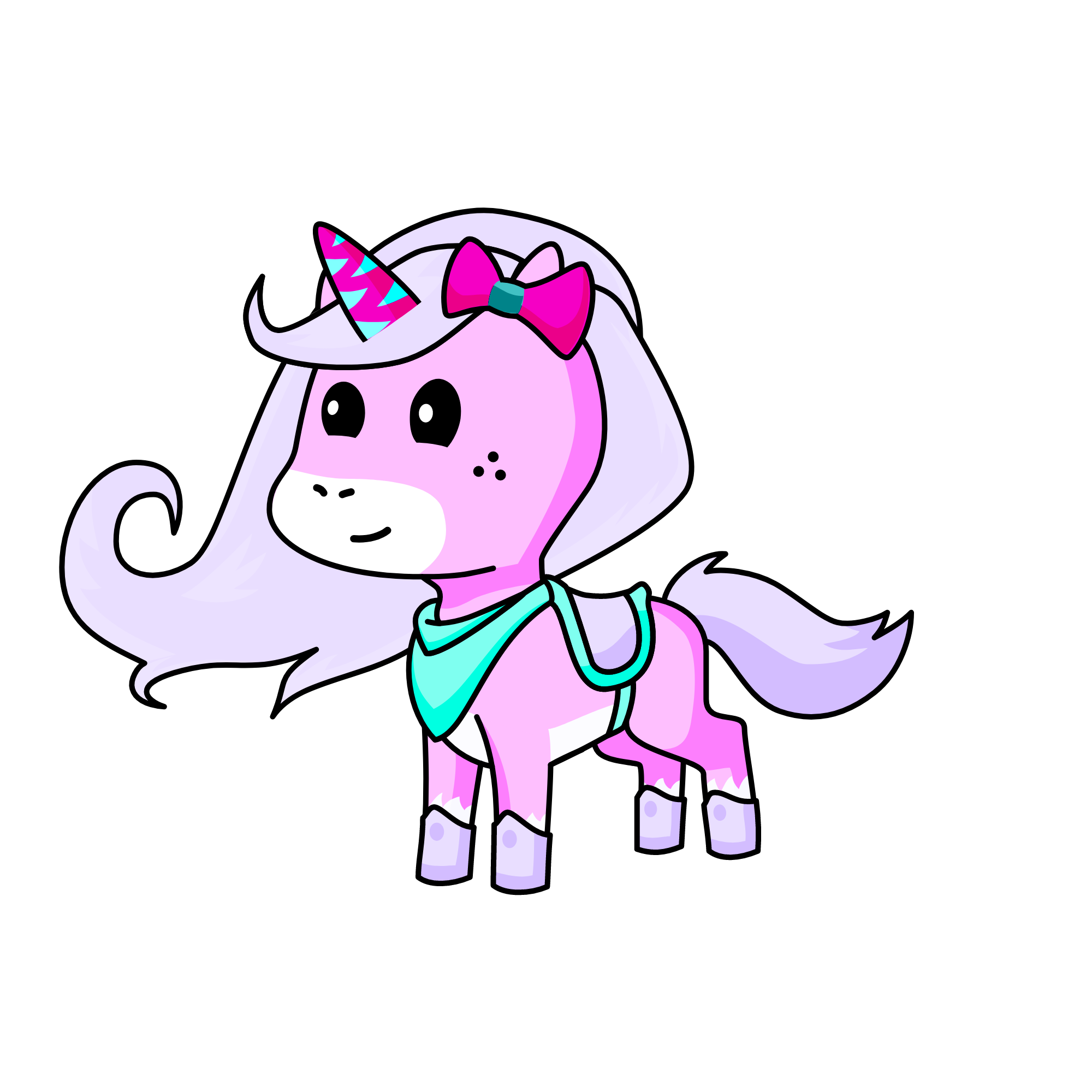 winter, the unicorn