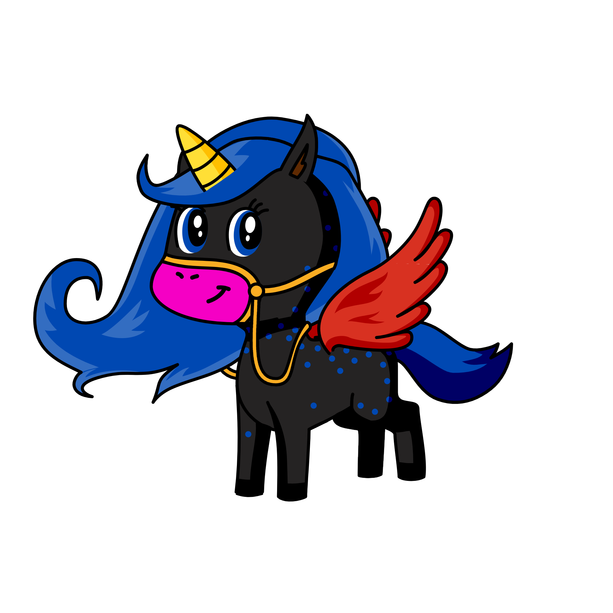 Kalley, the unicorn