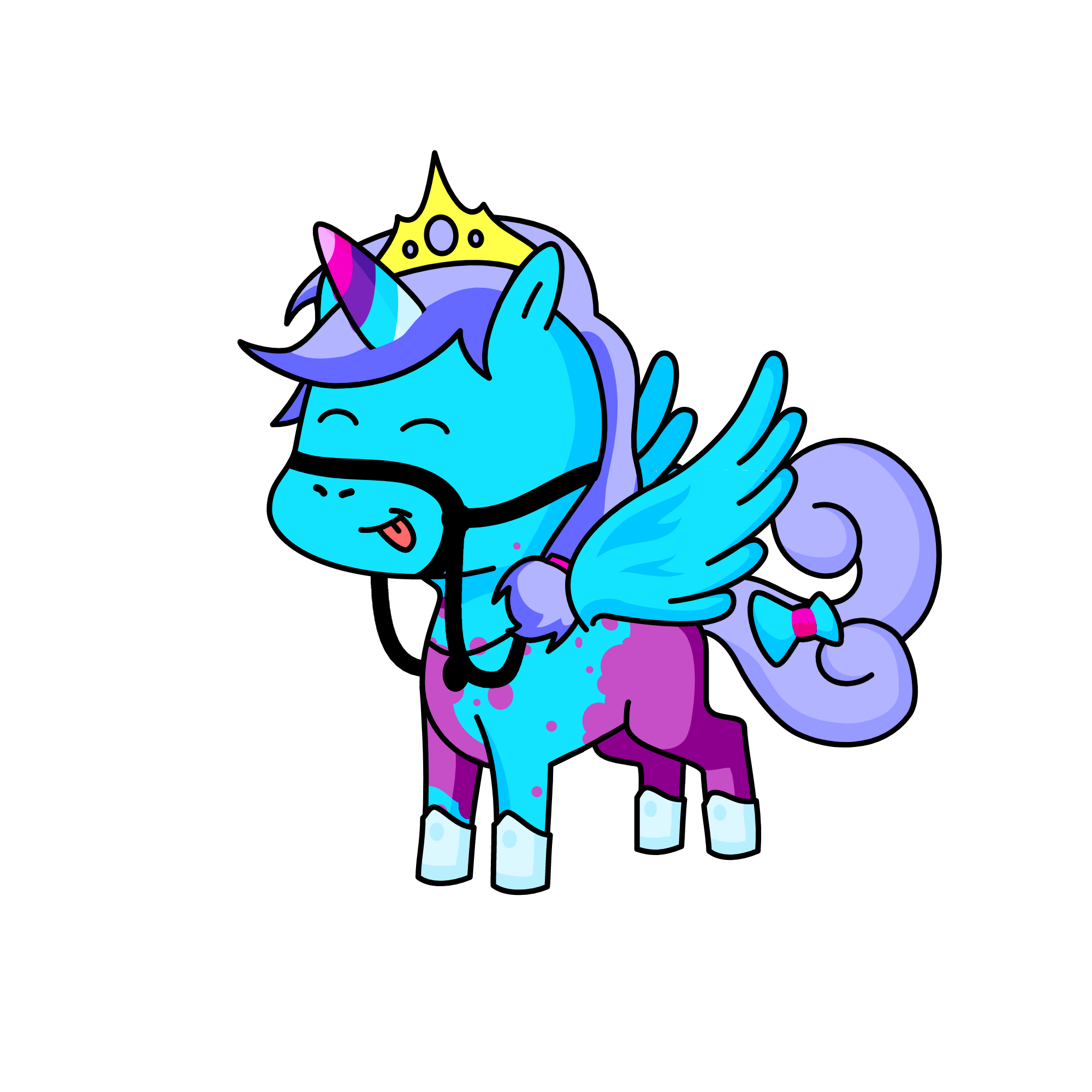 Skyflight, the unicorn