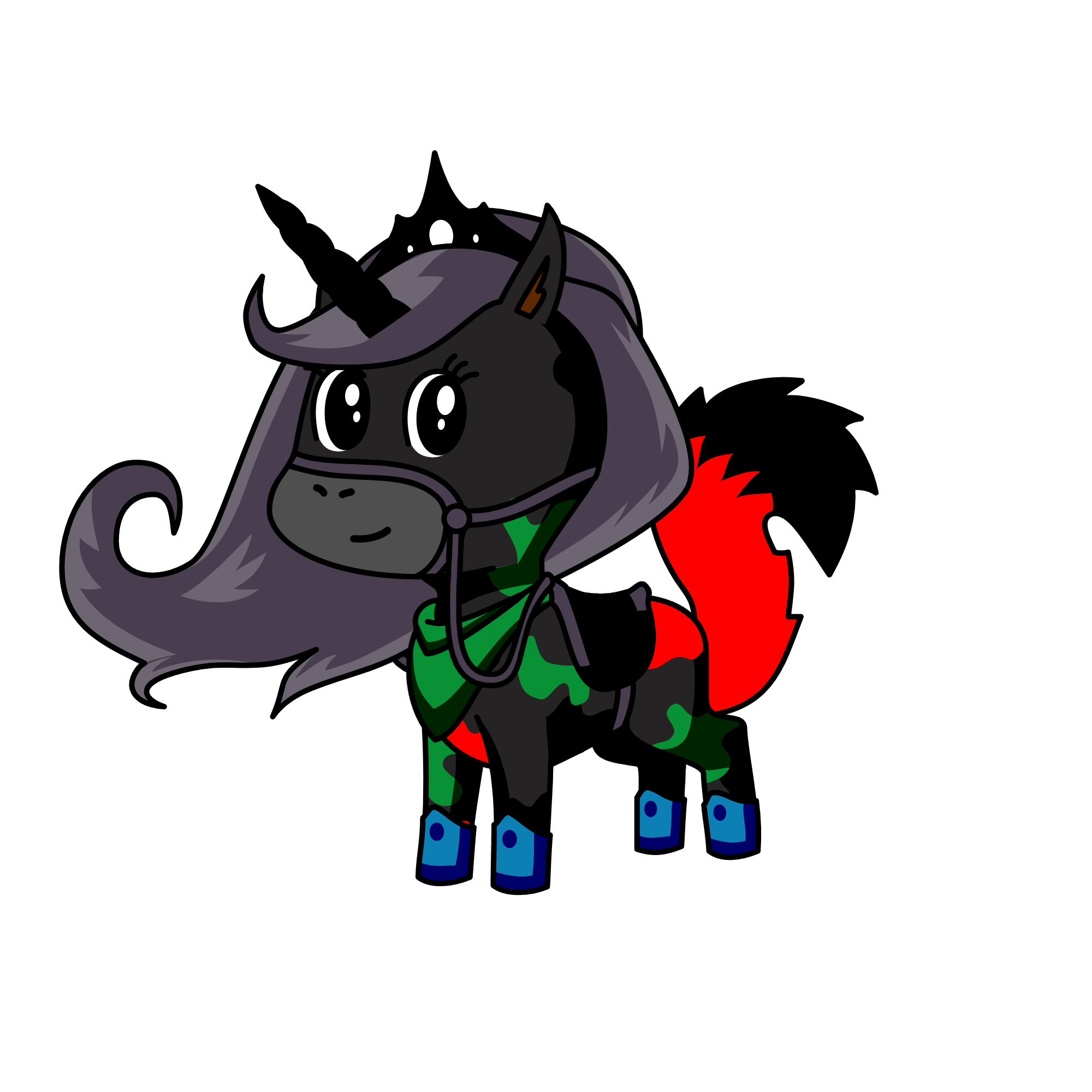 Princess nightmare, the unicorn