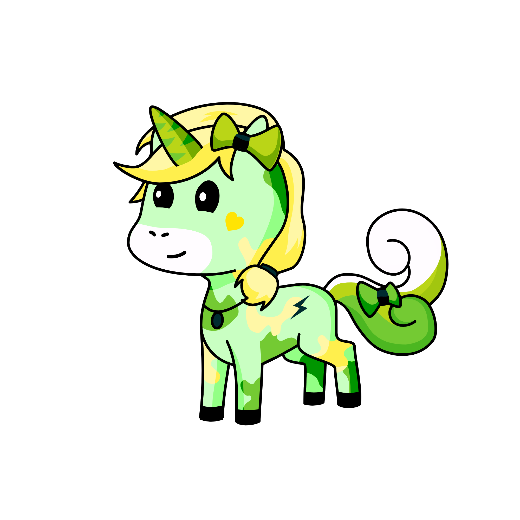 Camolia, the unicorn