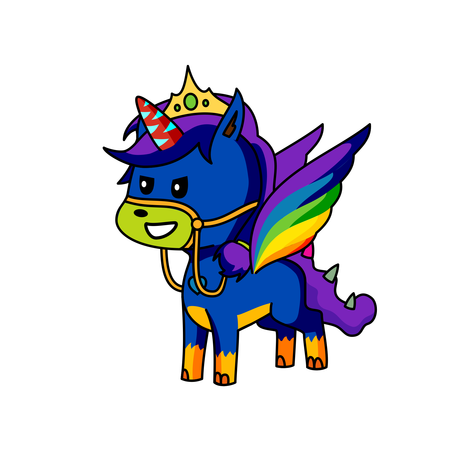 Pou, the unicorn