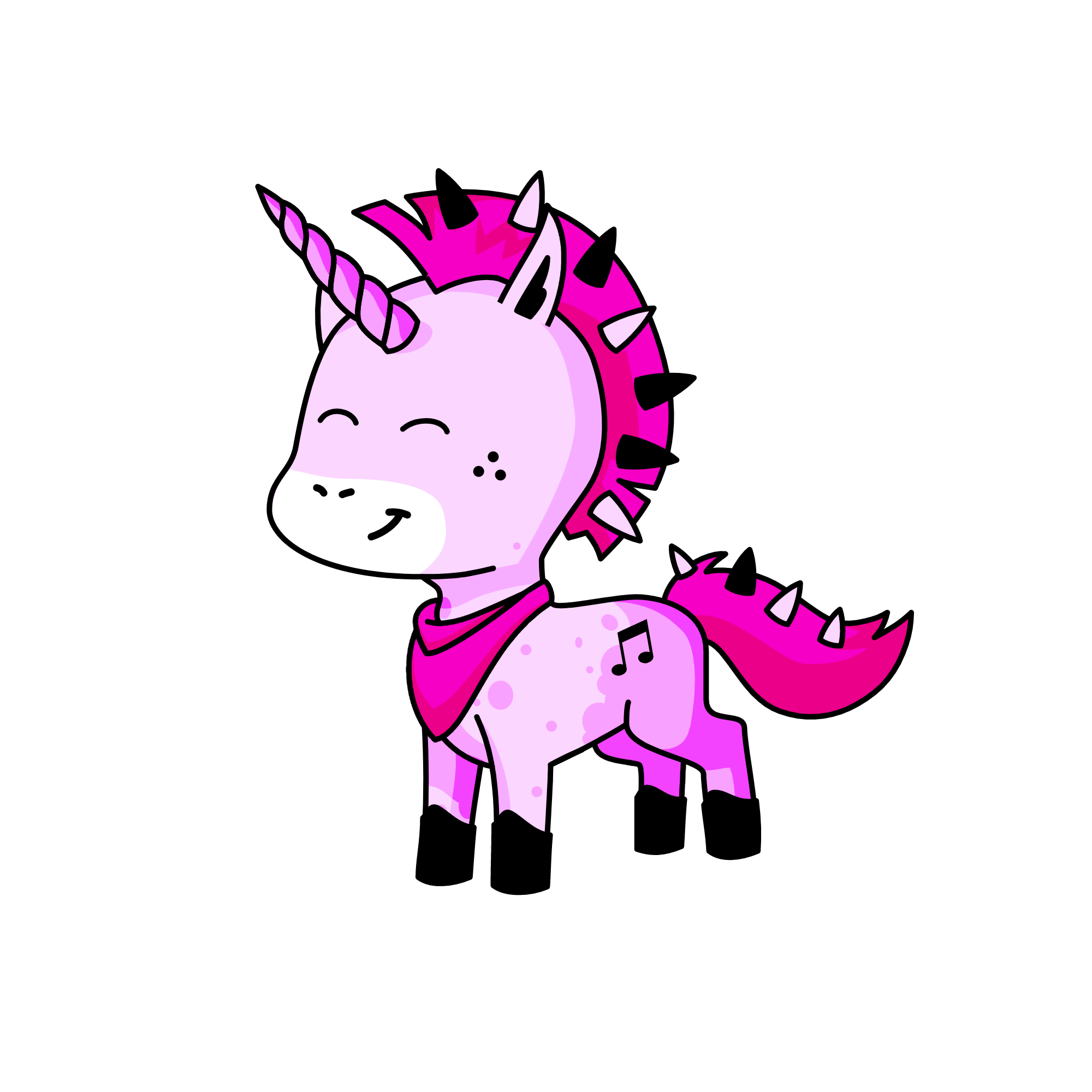 Rosa, the unicorn