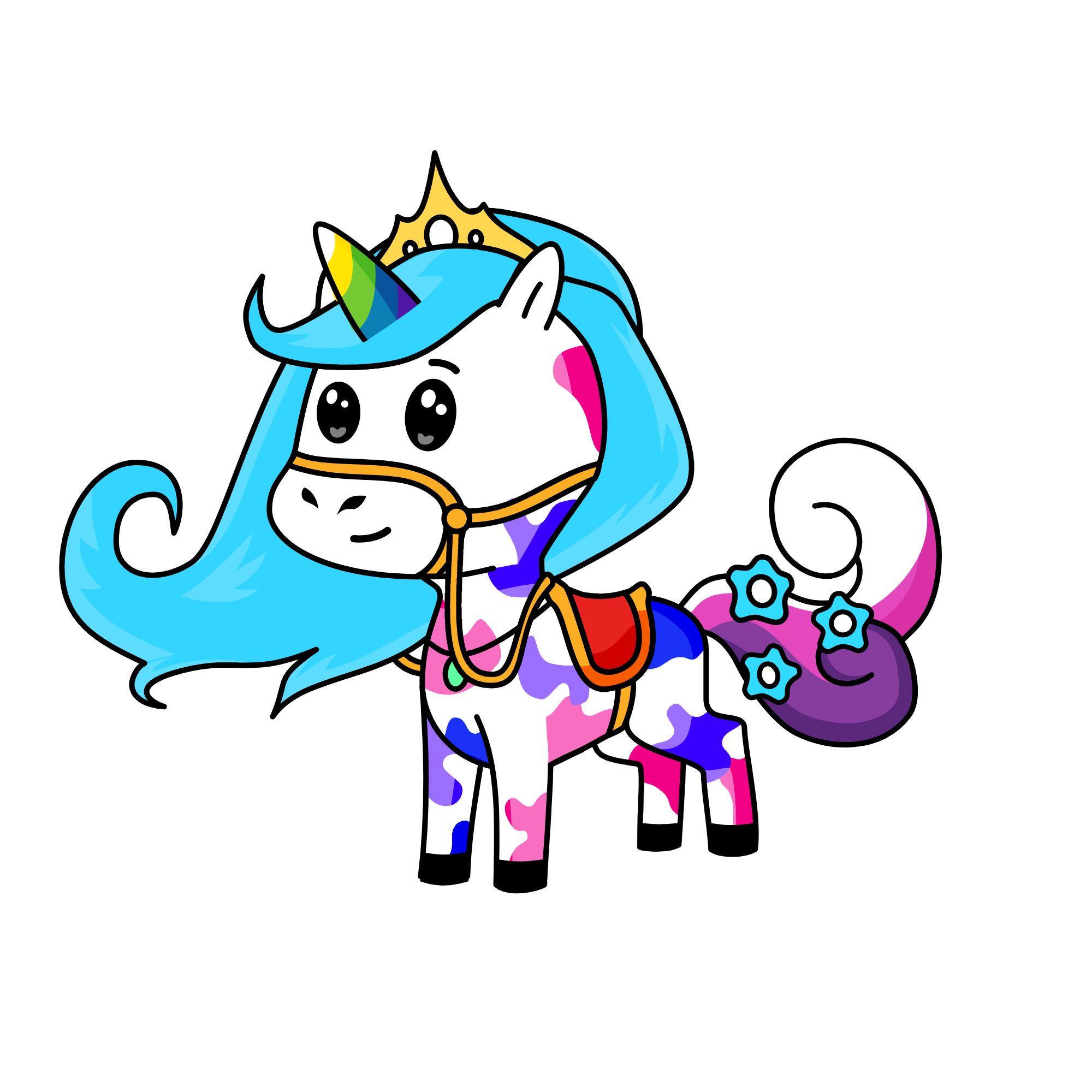 Luna, the unicorn