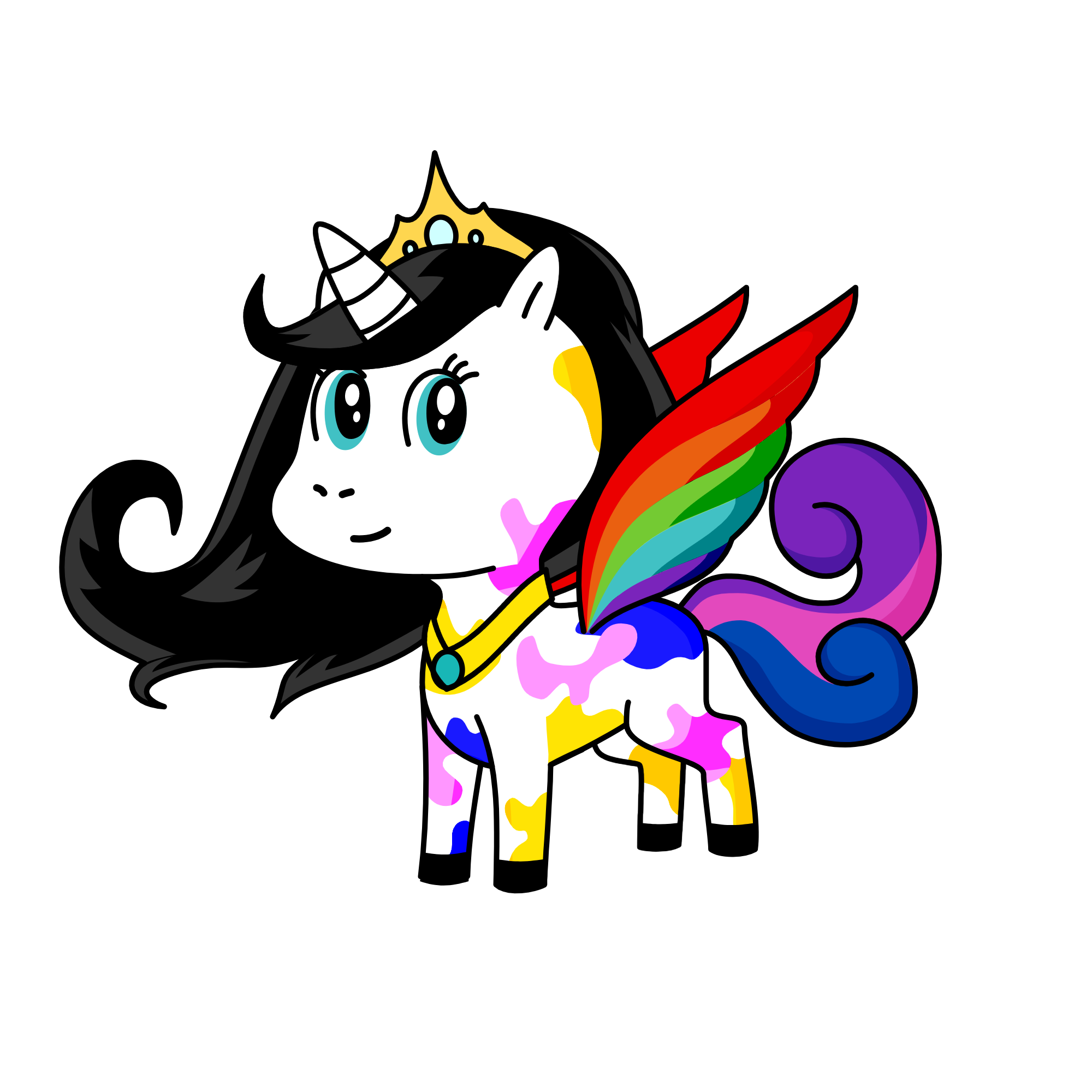DA PRIDE BESTAY, the unicorn