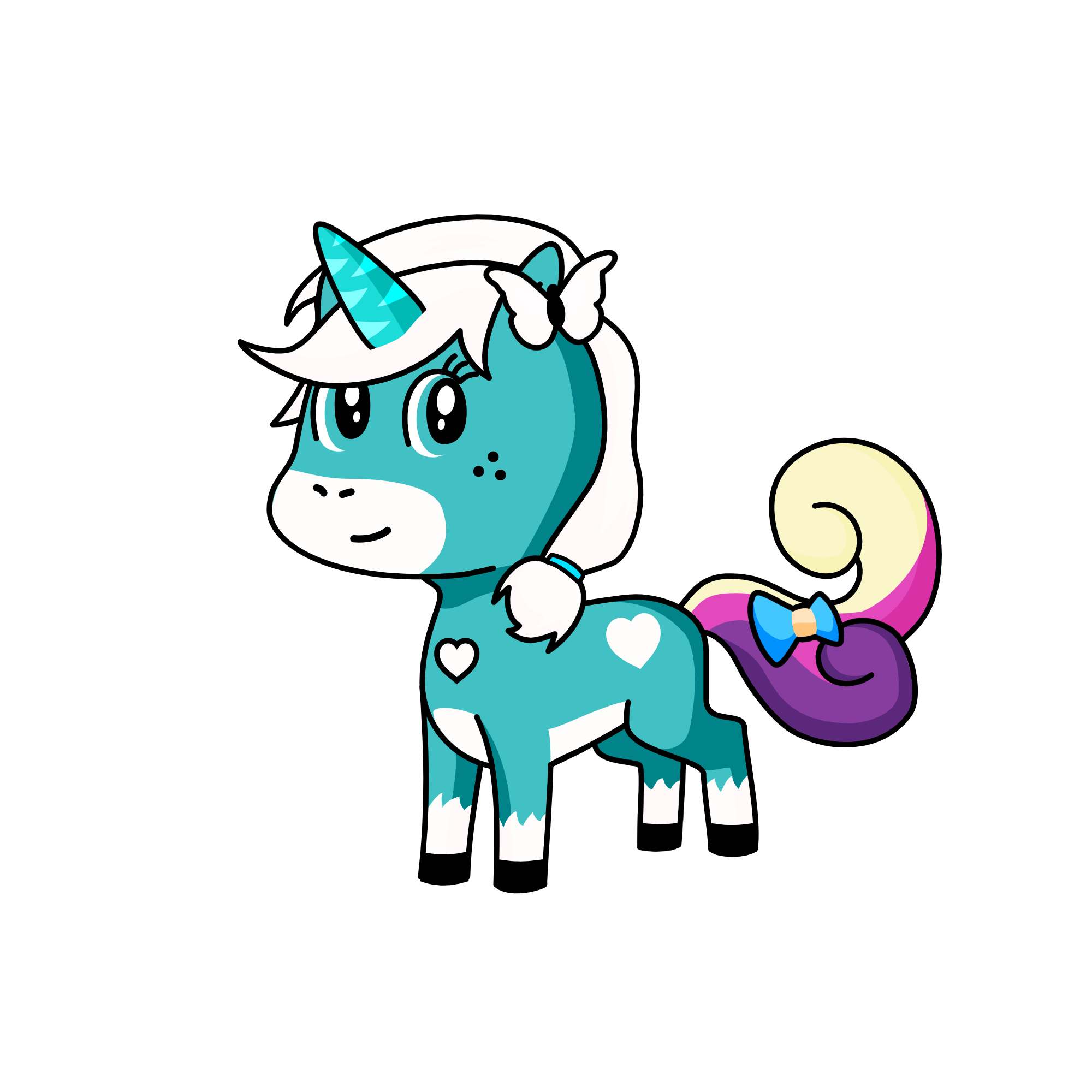 snow, the unicorn