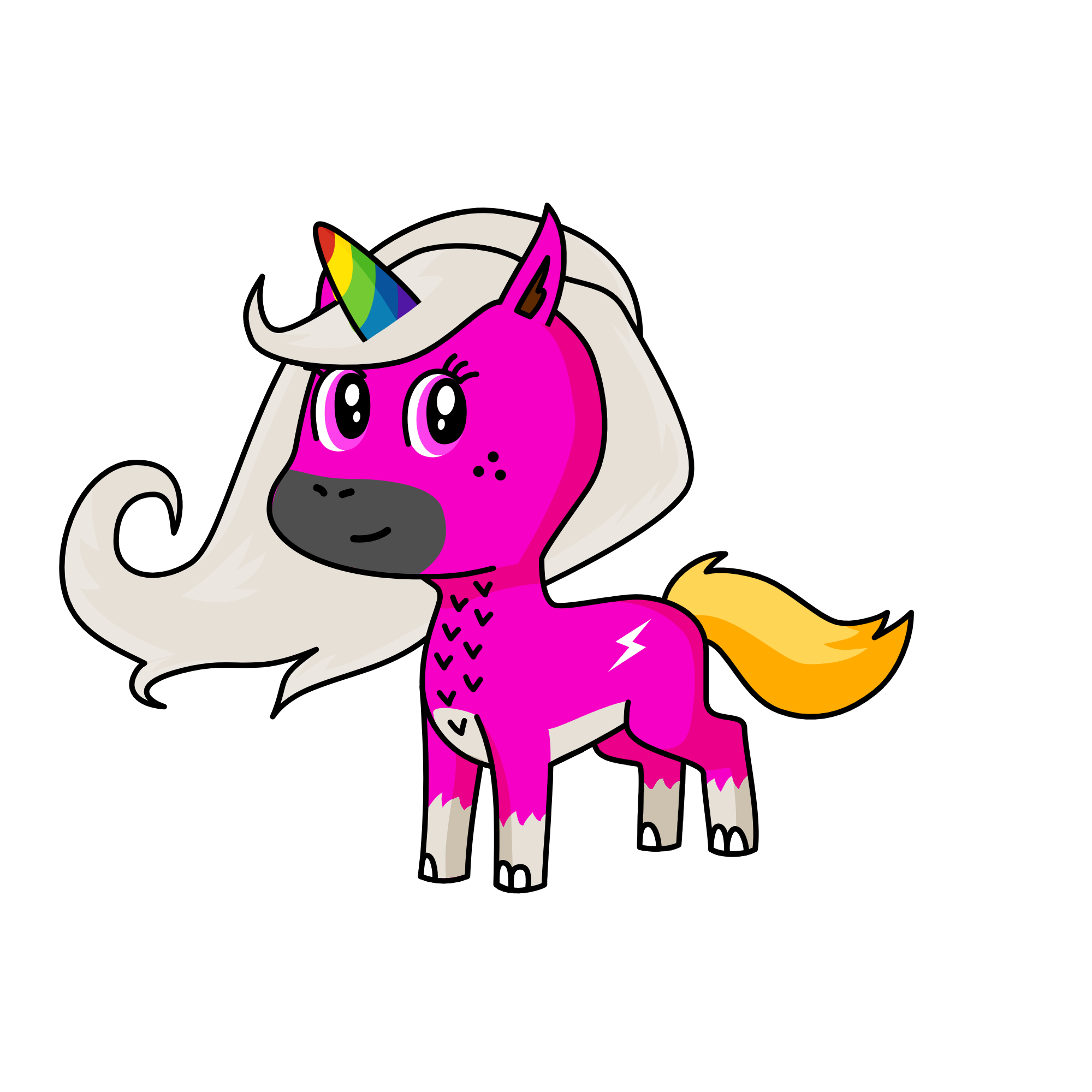 şimşek, the unicorn