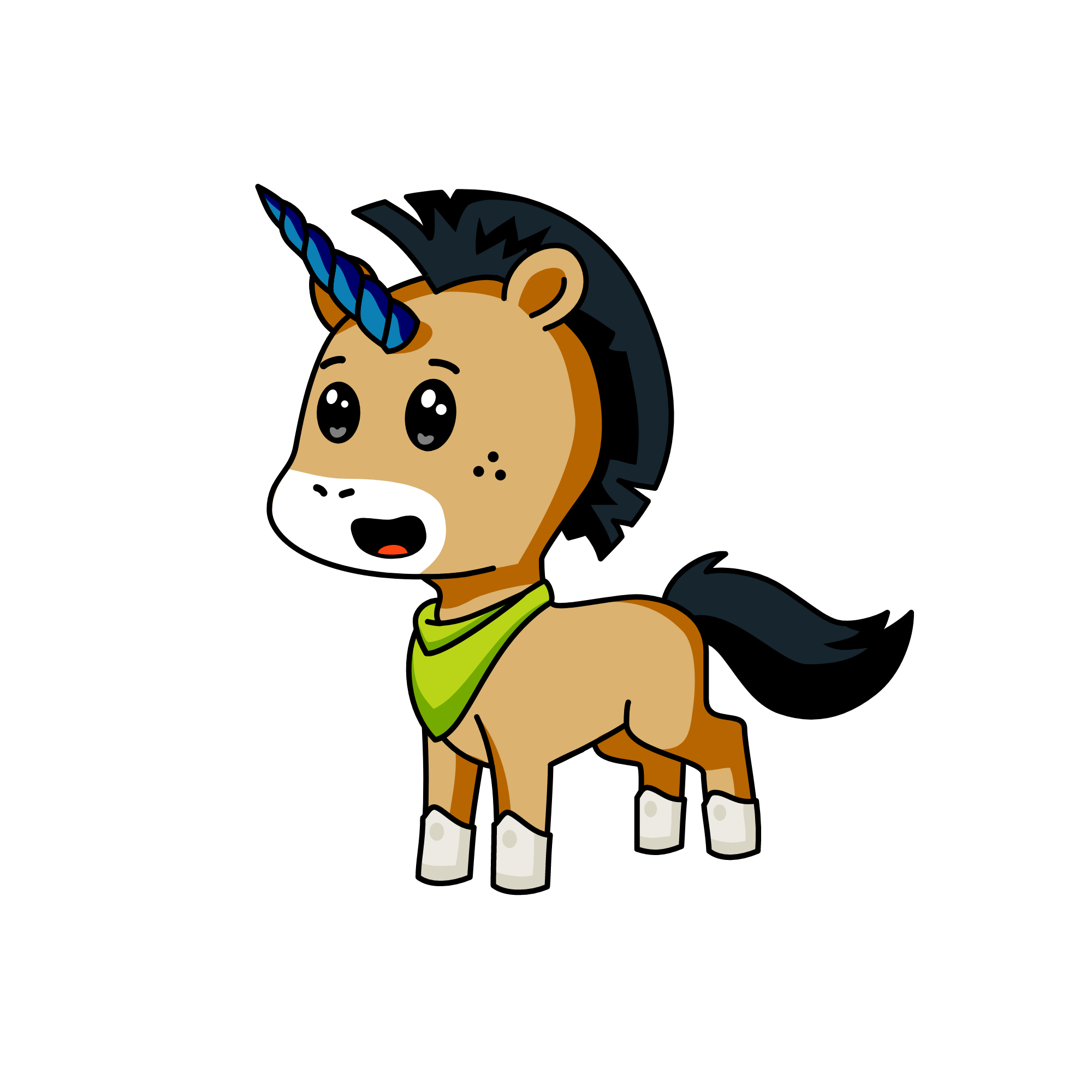 Papa, the unicorn