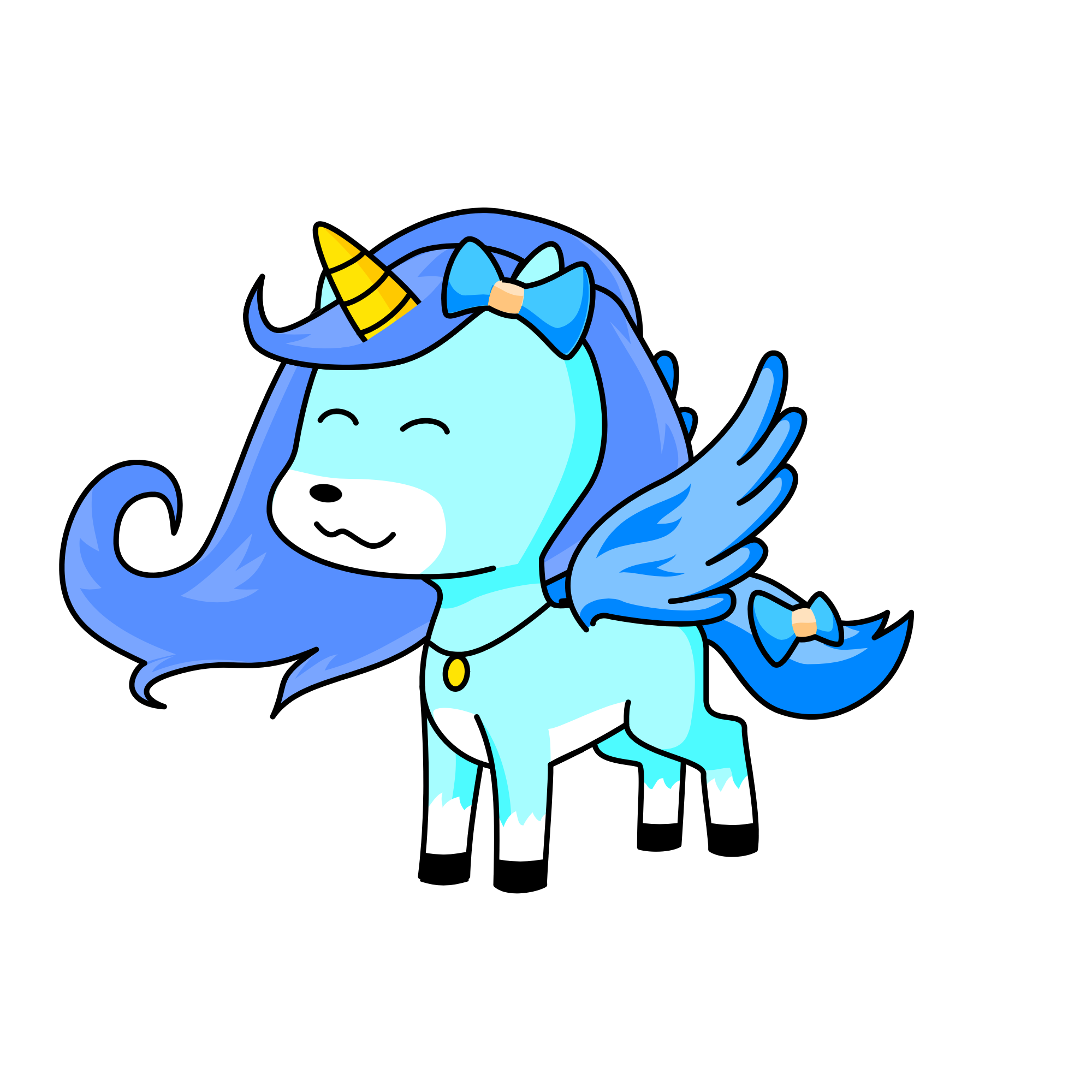 Midnight, the unicorn
