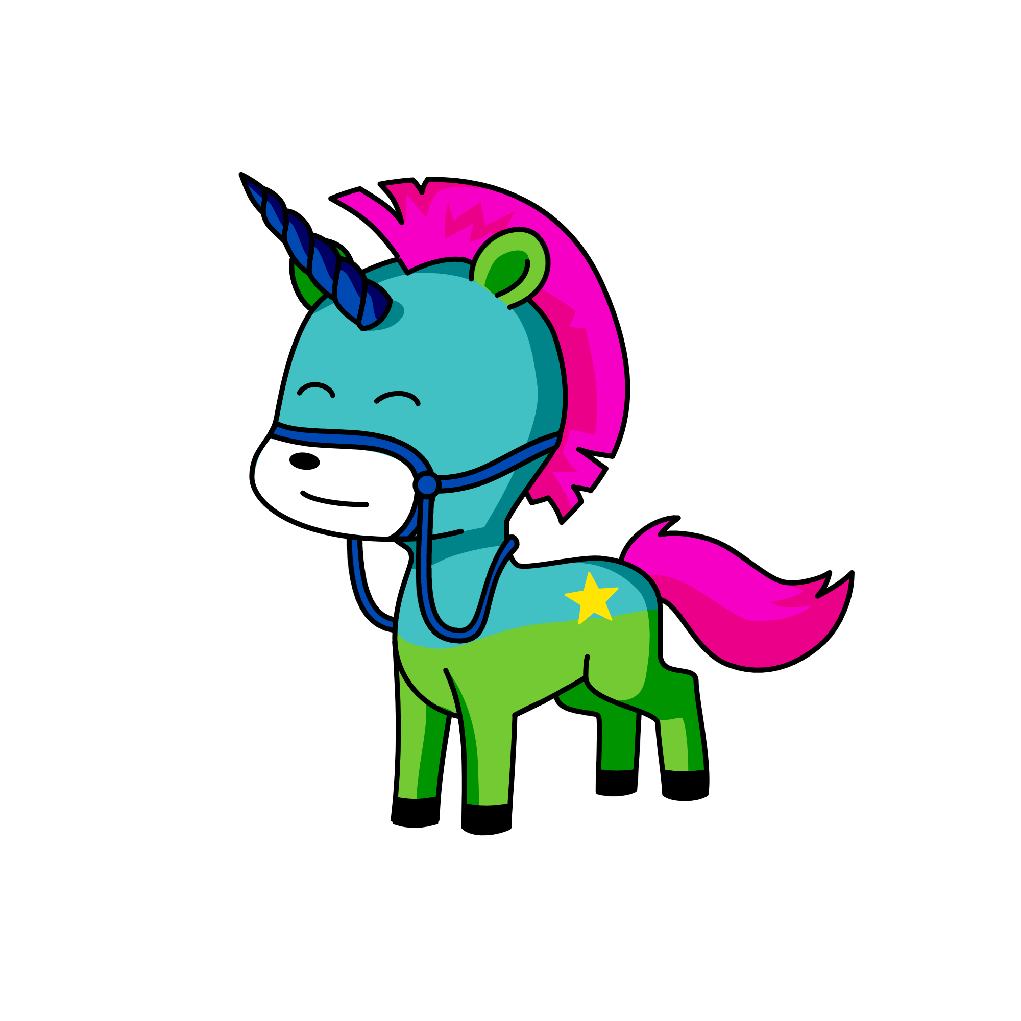 ddr, the unicorn