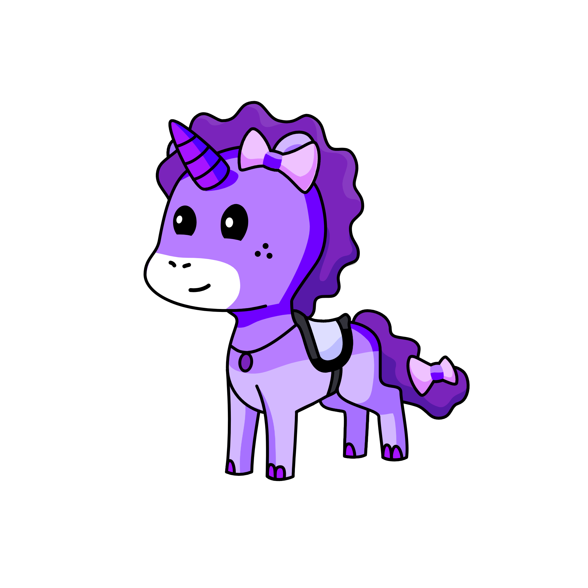 Midnight Blackberry, the unicorn