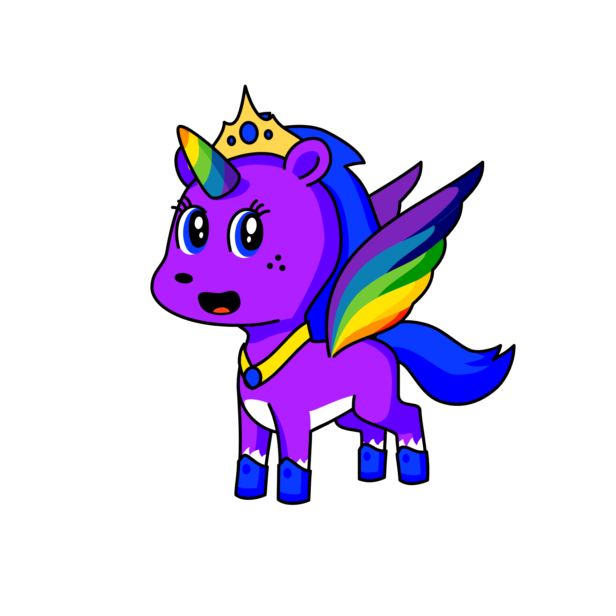 Pop, the unicorn