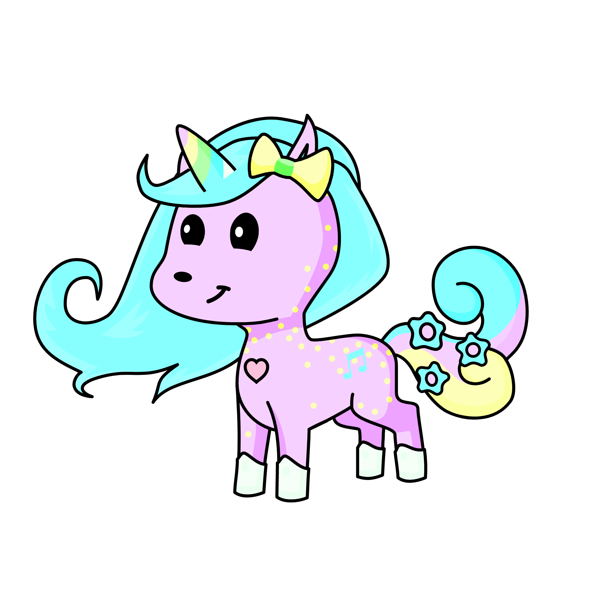 Stuffy, the unicorn